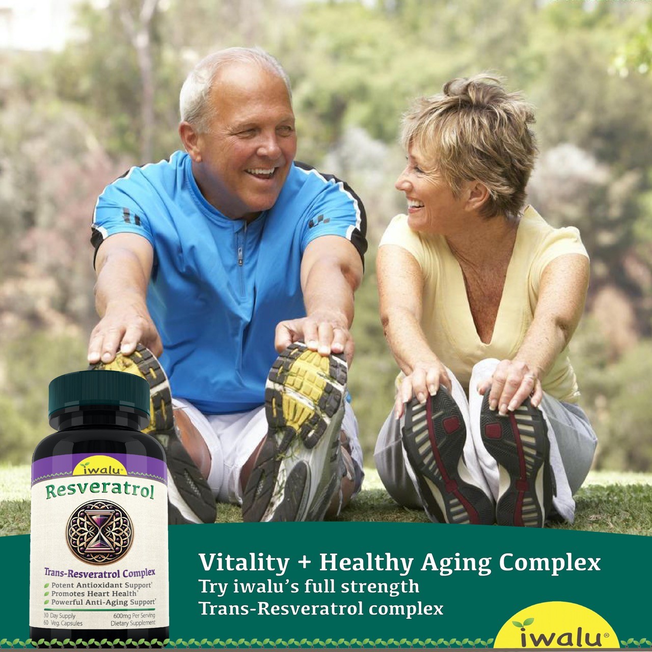 Resveratrol | Best Cortisol Reducer Supplements, IWALU (Official) *FREE SHIPPING