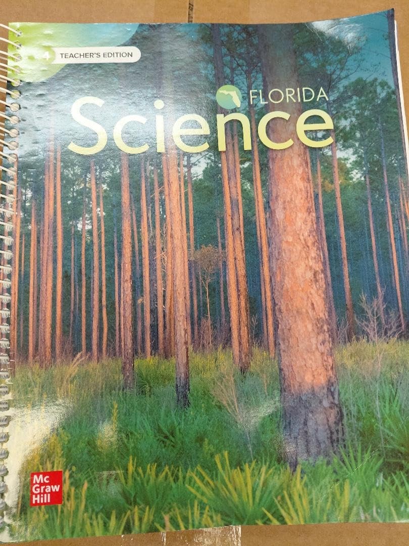 McGraw Hill Florida Science Teacher's Edition, Grade 4 Spiral-Bound [Spiral-boun