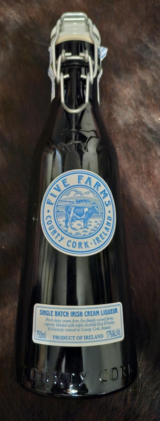Five Farms Irish Cream Bottle / Flip Top (Empty)