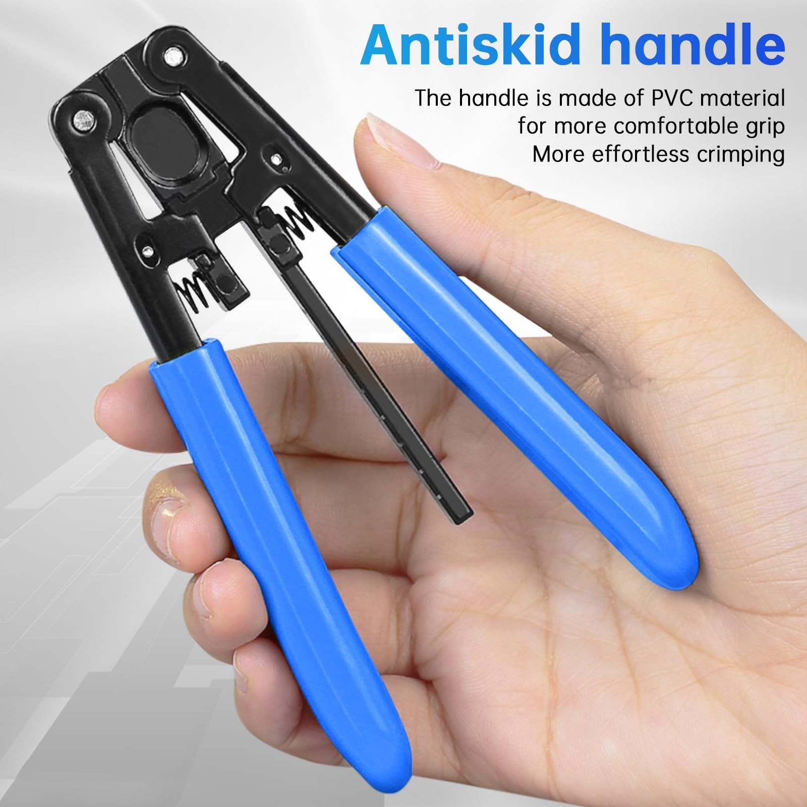 Fiber Optic Drop Cable Stripper for 3.0 mm x 2.0 mm FTTH Plier Tool Blue