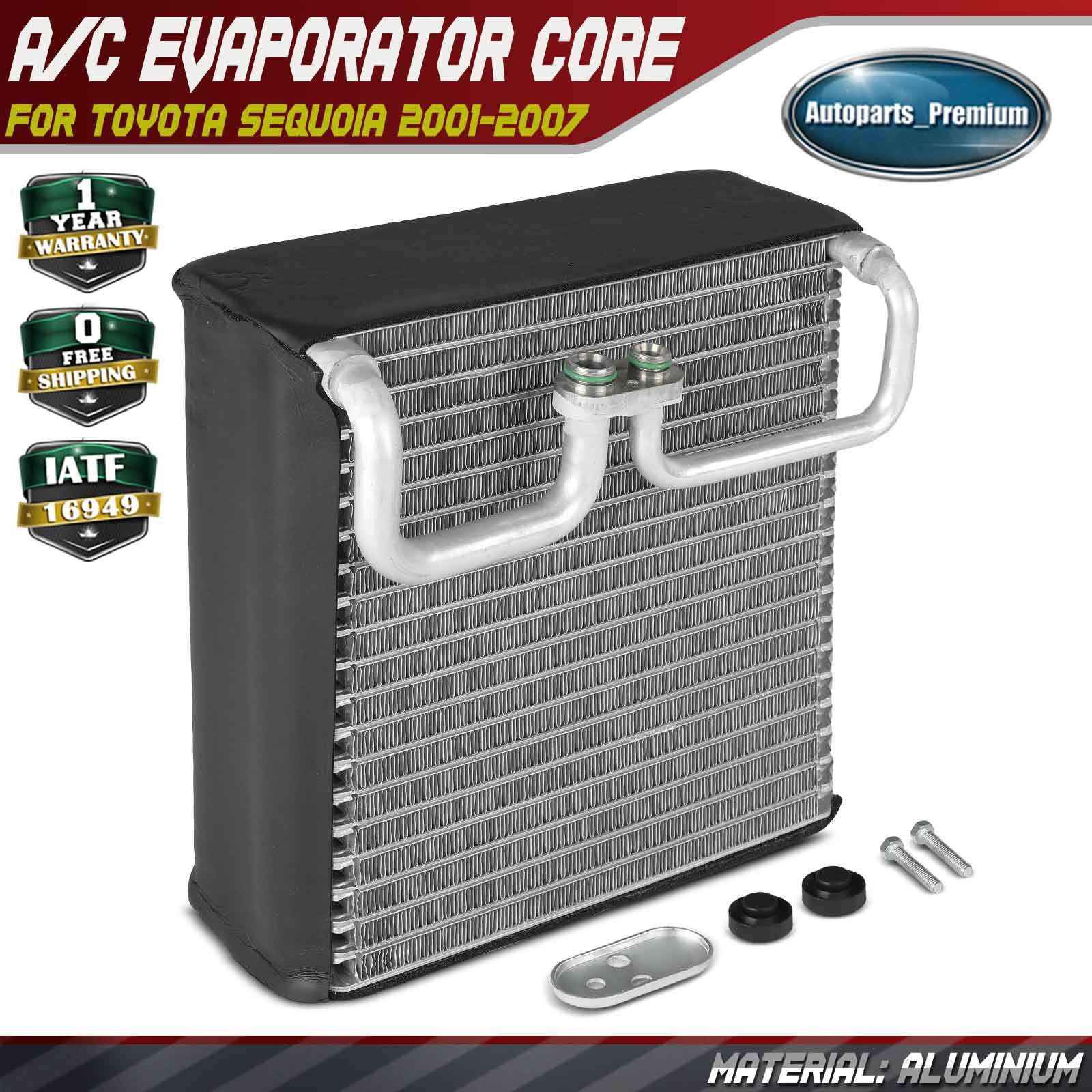 1x Front A/C Evaporator Core for Toyota Sequoia 2001-2007 885010C020 Plate Fin