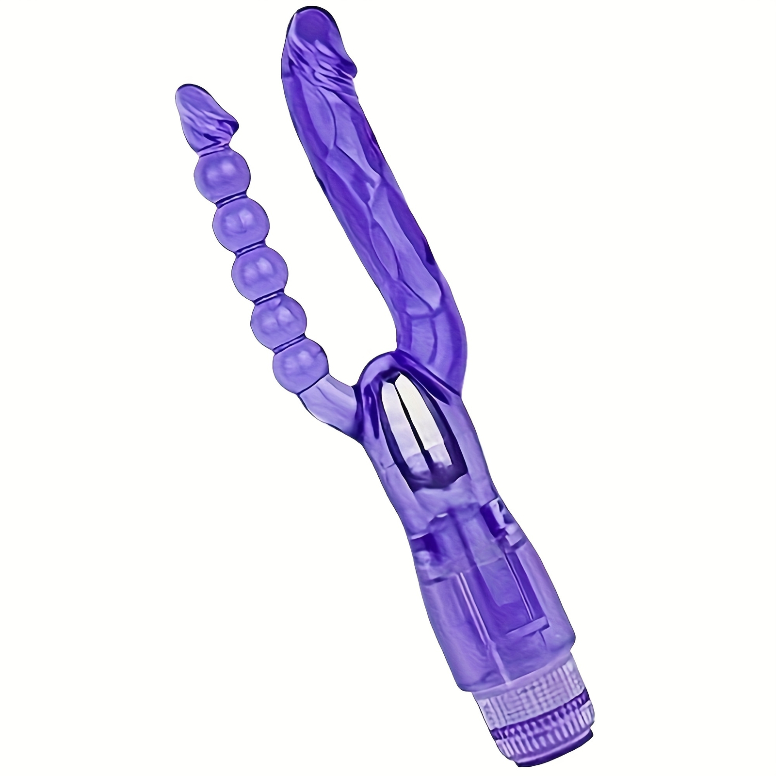Vibrator Anal Beads Double-Ended Vibrating Dildo G-spot Vaginal Massager Sex Toy