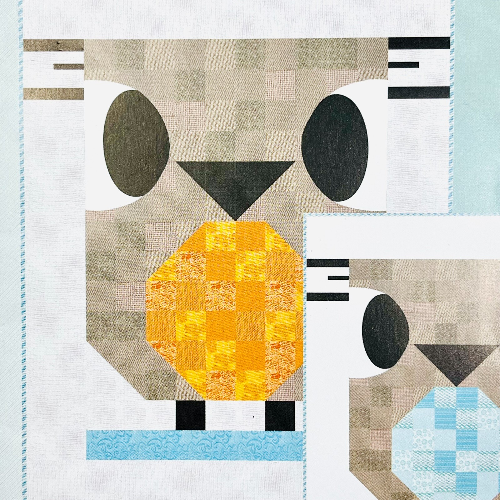 Grow Up Wise Owl Quilt PATTERN NM-134 from Bean Counter Quilts 2013