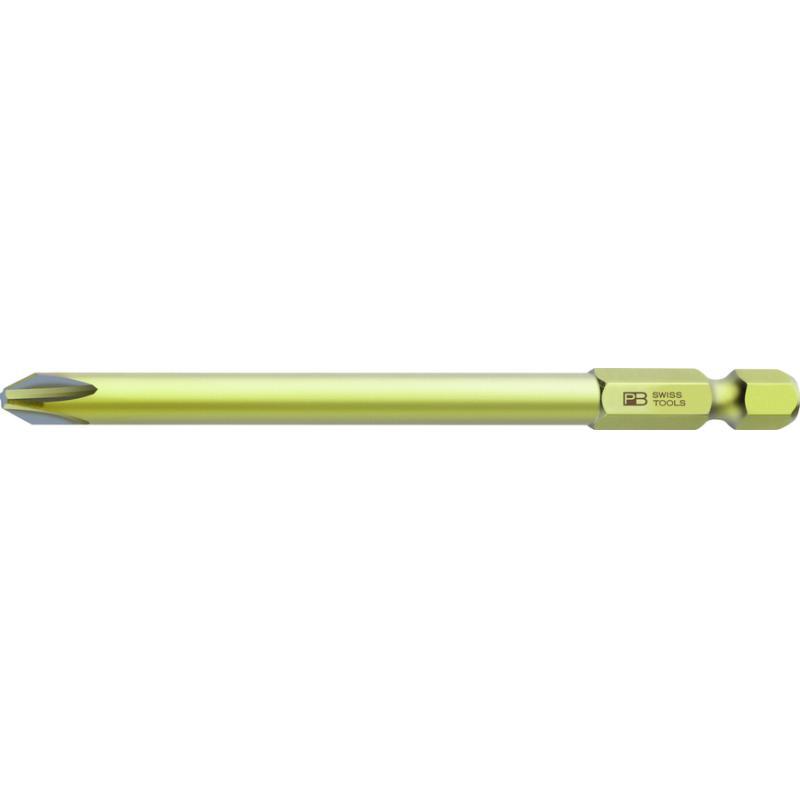 PB Swiss PB E6L.190/2 Long Blade Precision Bits for Phillips Screws, PH2