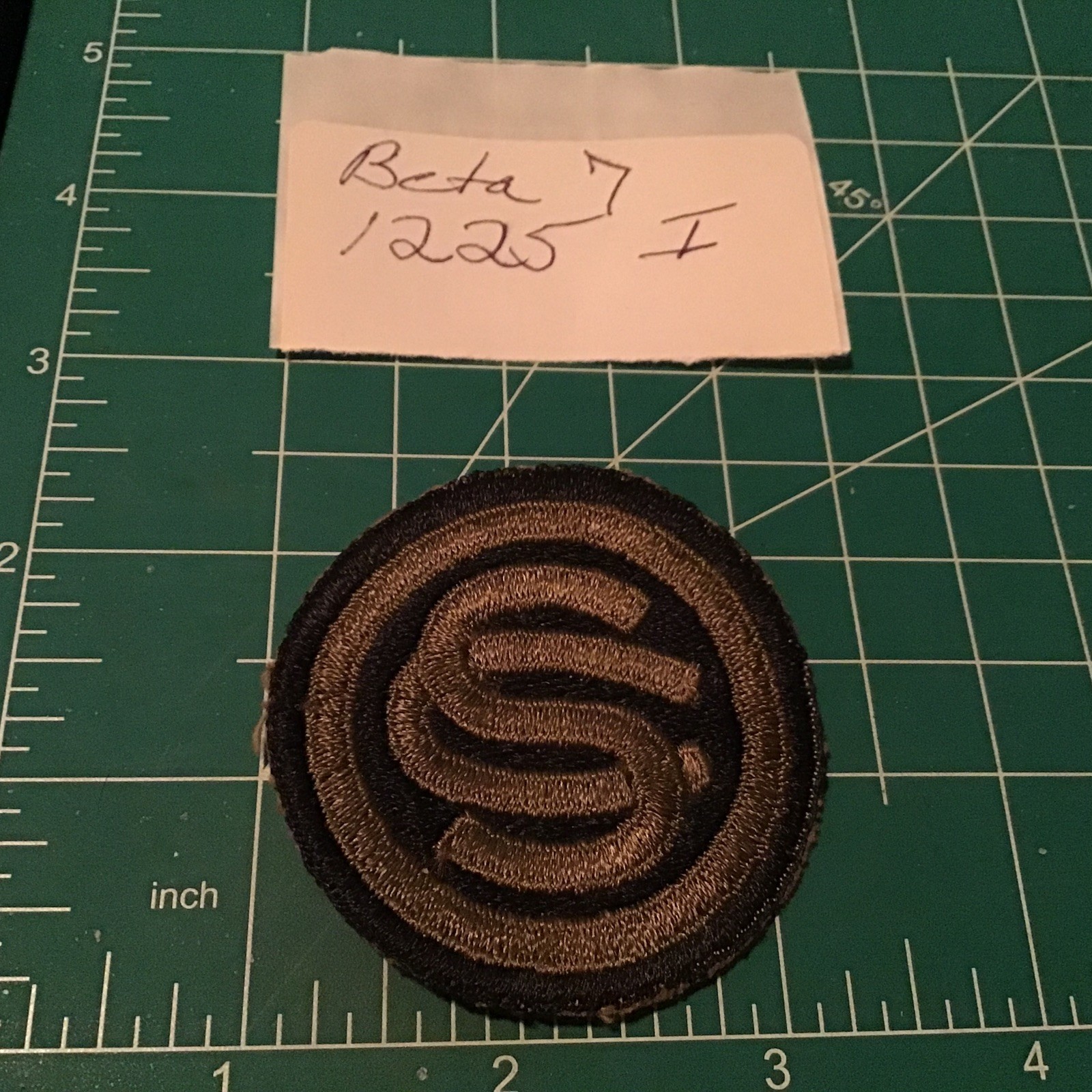 Original WW2 US Army Officer Candidate School Shoulder Patch
