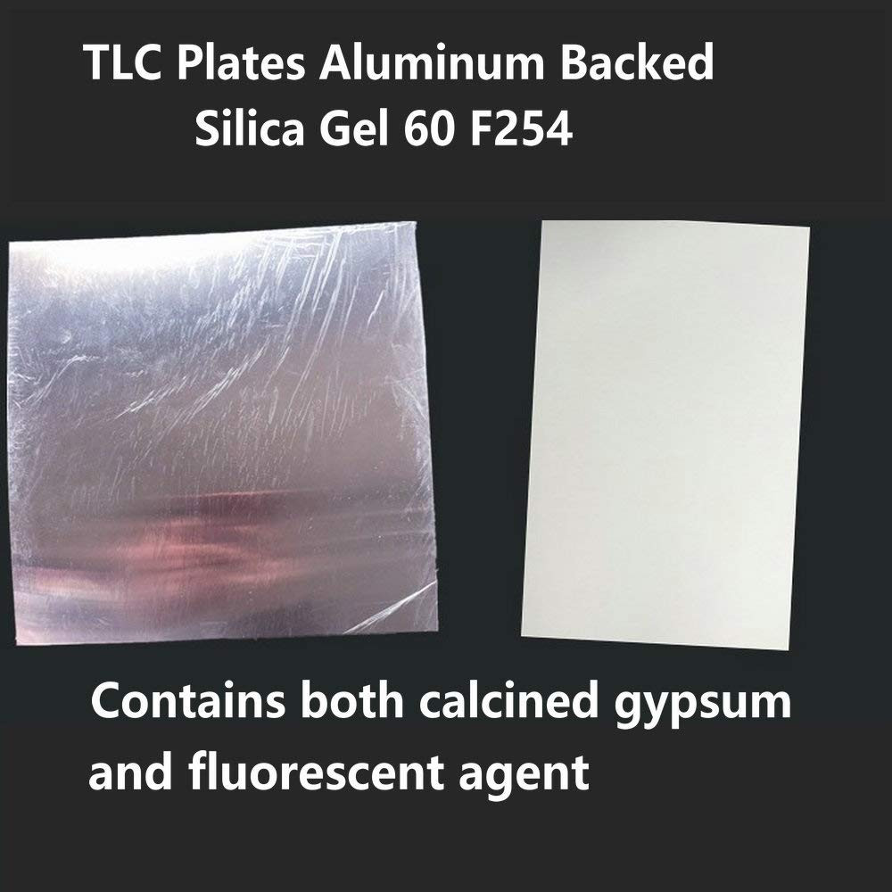 TLC Plates Aluminium Backed Silica Gel 60 F254 10cm x 10cm （20/Box）