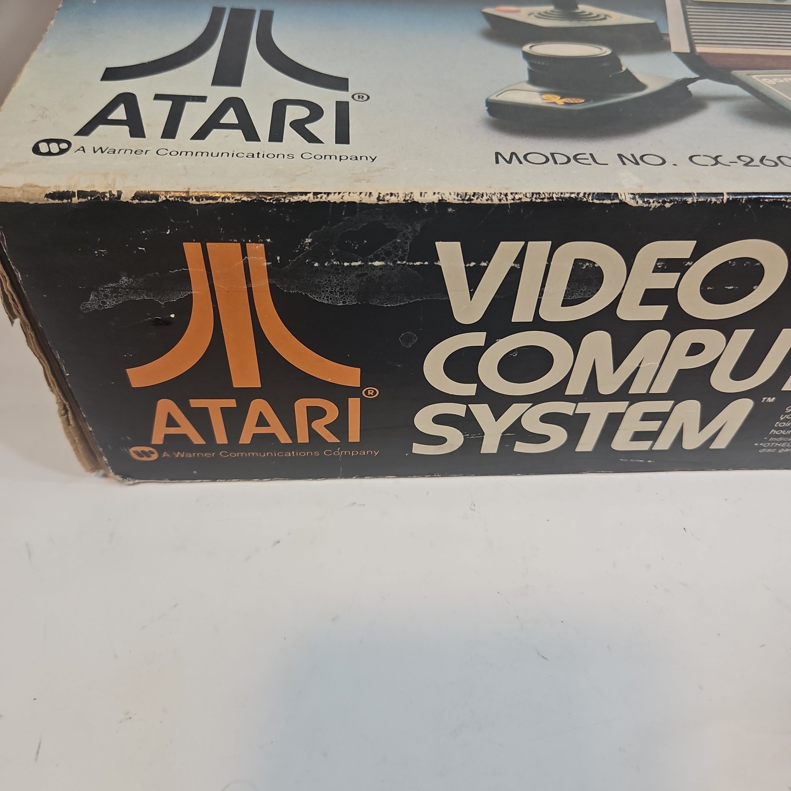 Atari 2600 Console, two sticks, two paddles. With Box. UNTESTED. Model CX-2600A