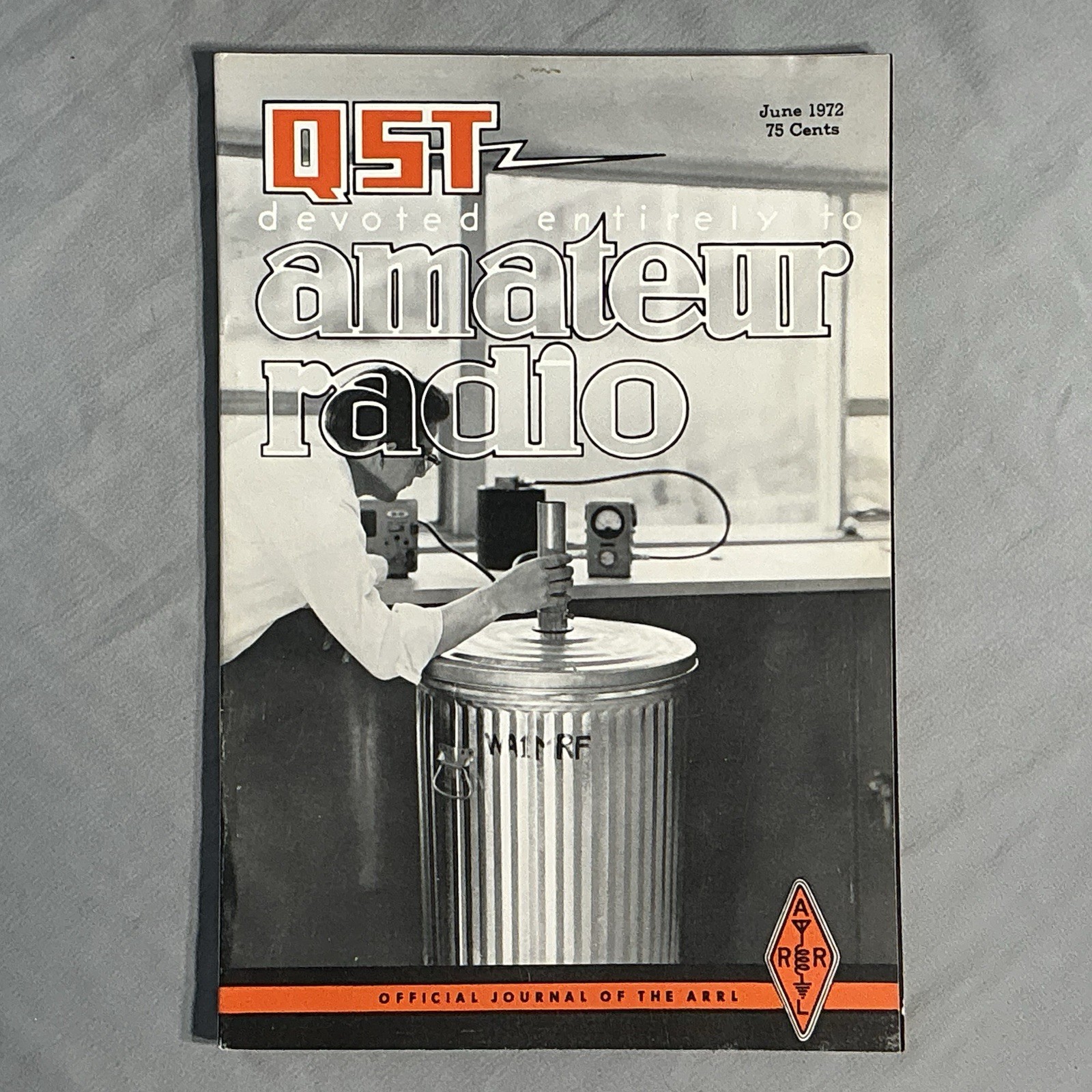 QST Devoted Entirely To Amateur Radio Magazine June 1972 Vintage Ham Radio