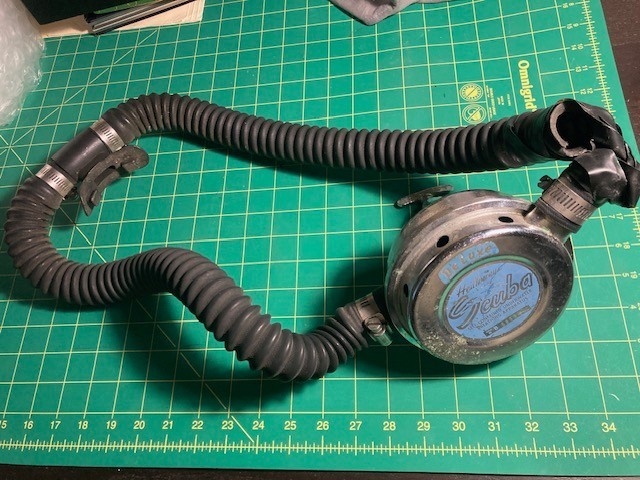 Healthways Deluxe Double Hose Scuba Diving Regulator  **Vintage**