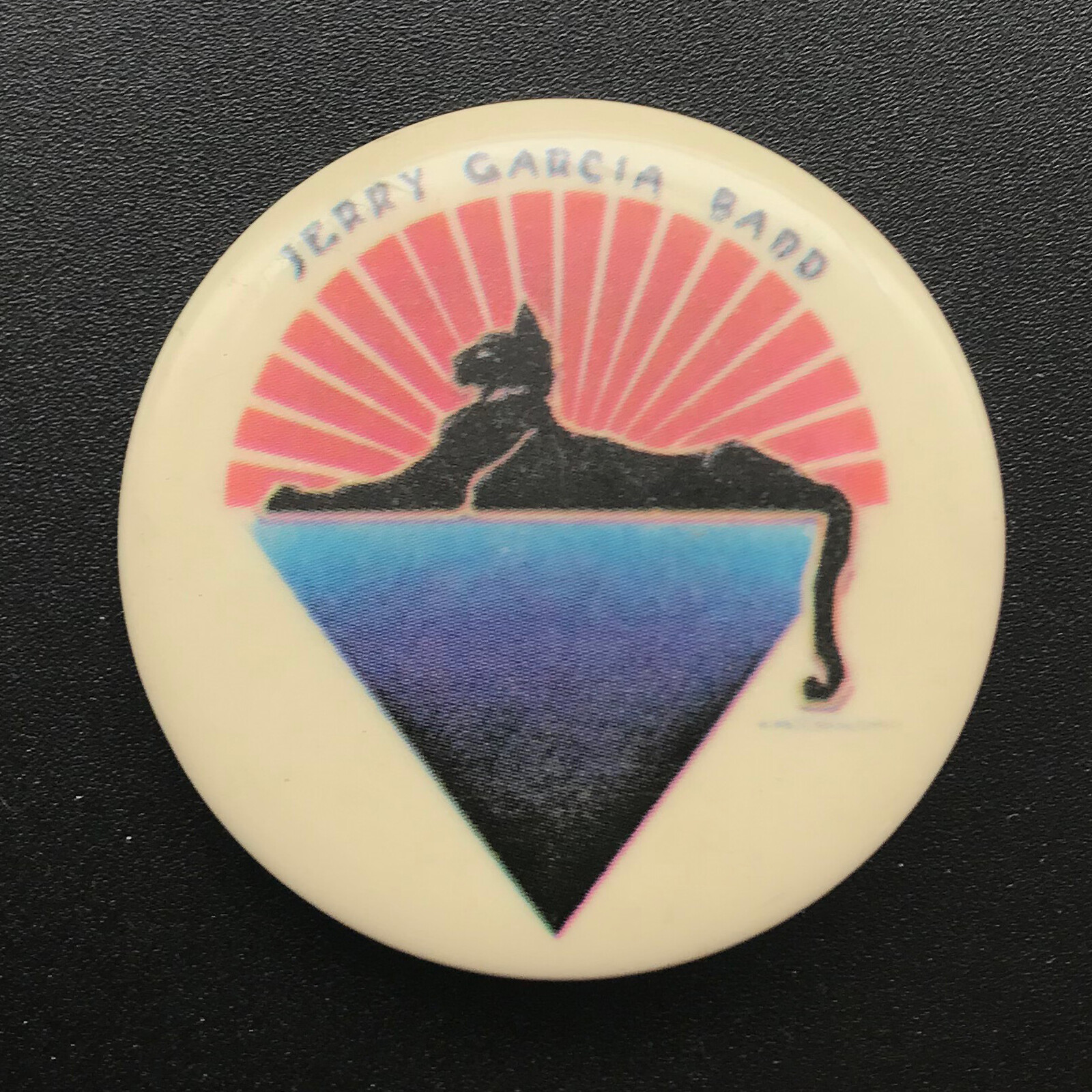 Vintage Jerry Garcia Band JGB - Cats Under The Stars-Grateful Dead - Button Pin