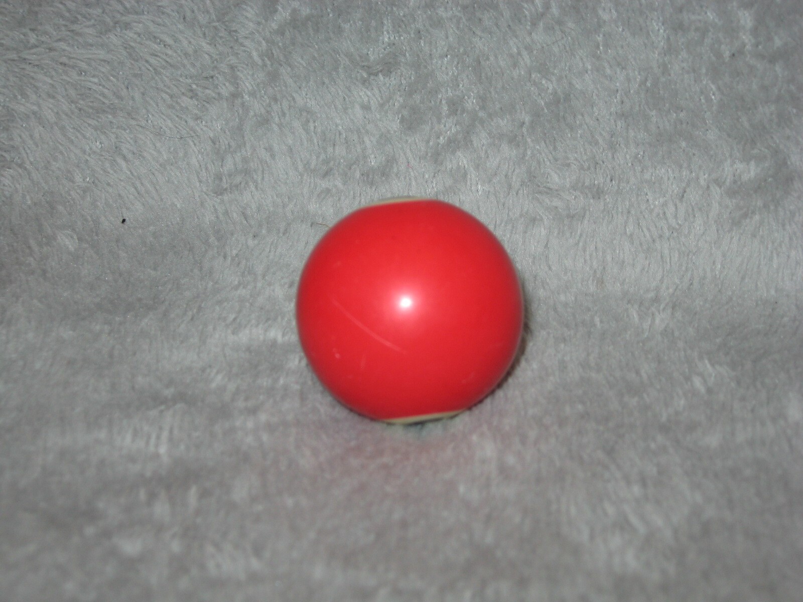 Mini Pool Ball #3 Red Solid 1.5" Diameter Miniature Billiard Replacement