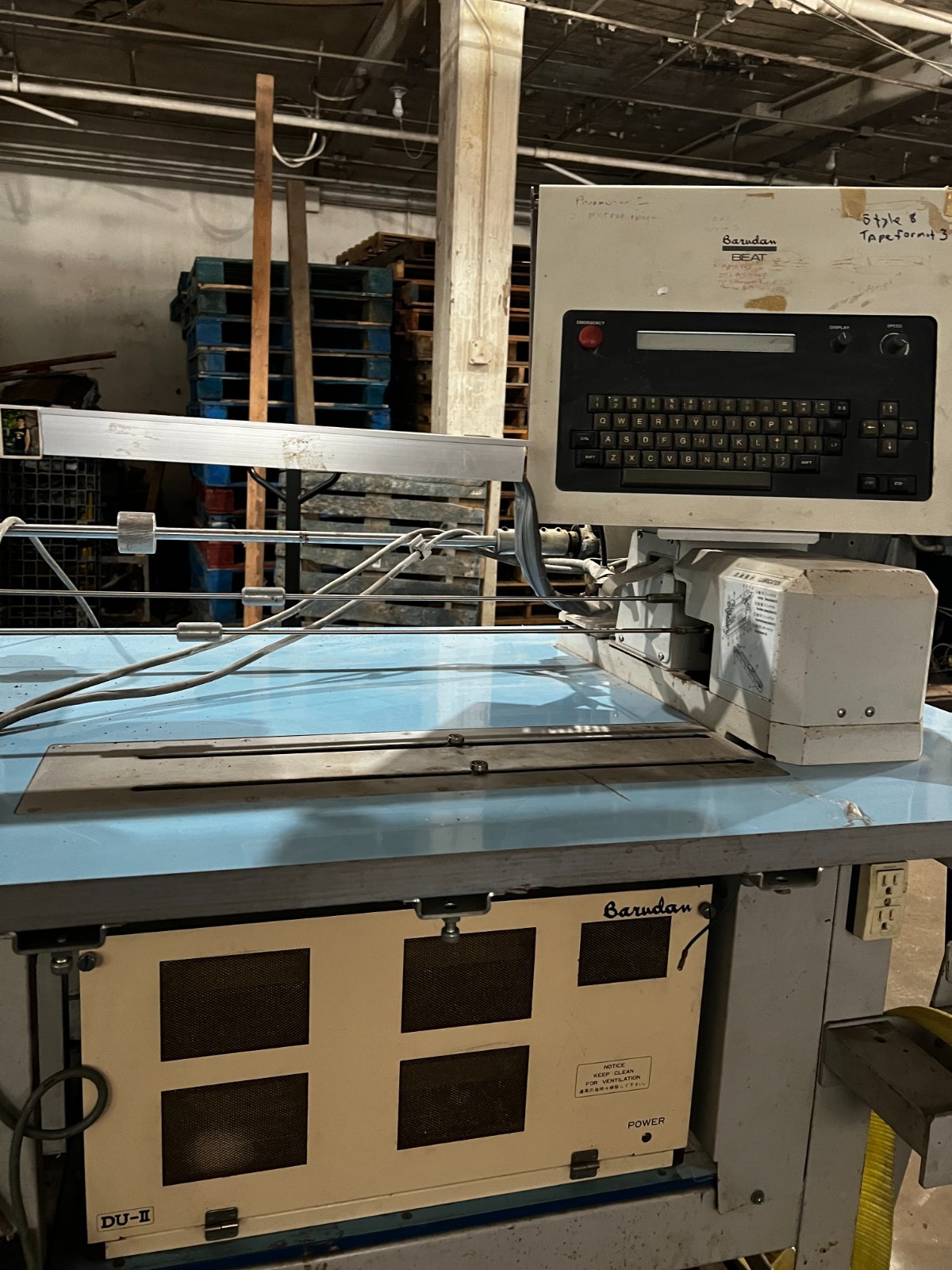 BARUDAN 6 HEAD EMBROIDERY MACHINE - 5 NEEDLE