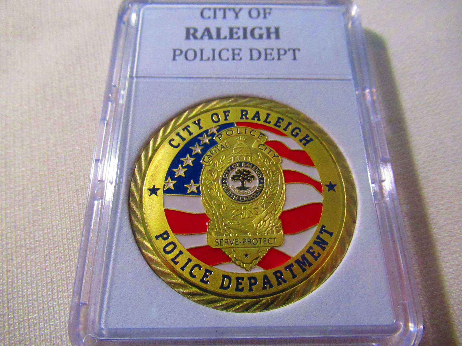 City Of Raleigh Police Dept Challenge Coin