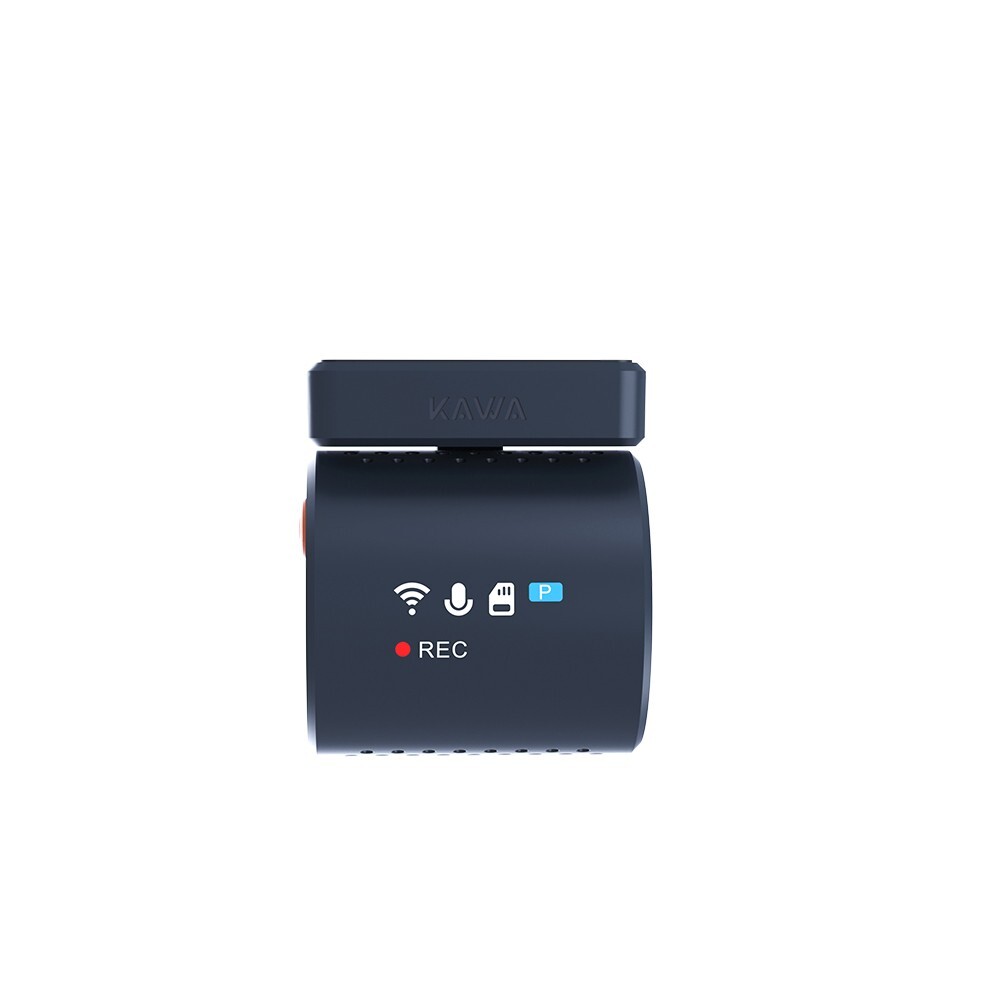 Tiny Dash Cam, 2K Transparent Screen Voice Control, Night Vision 24H Park Mode
