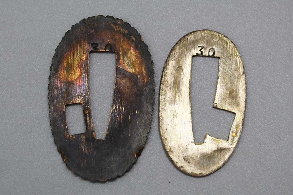 Japanese Sword Seppa . SJ346