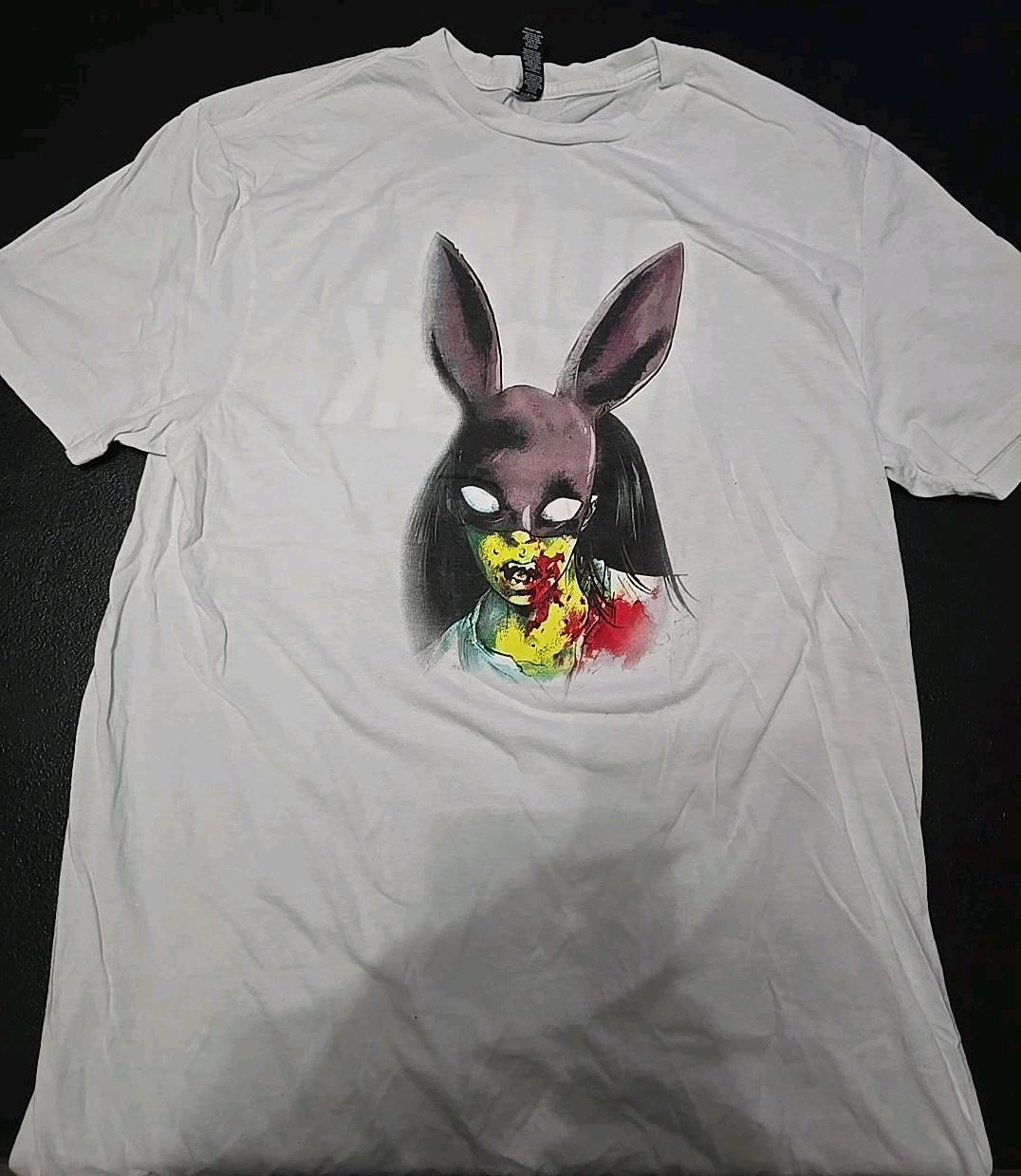 Bunny Mask #1 Aftershock Comic Book T Shirt White Sz L Rare Unworn