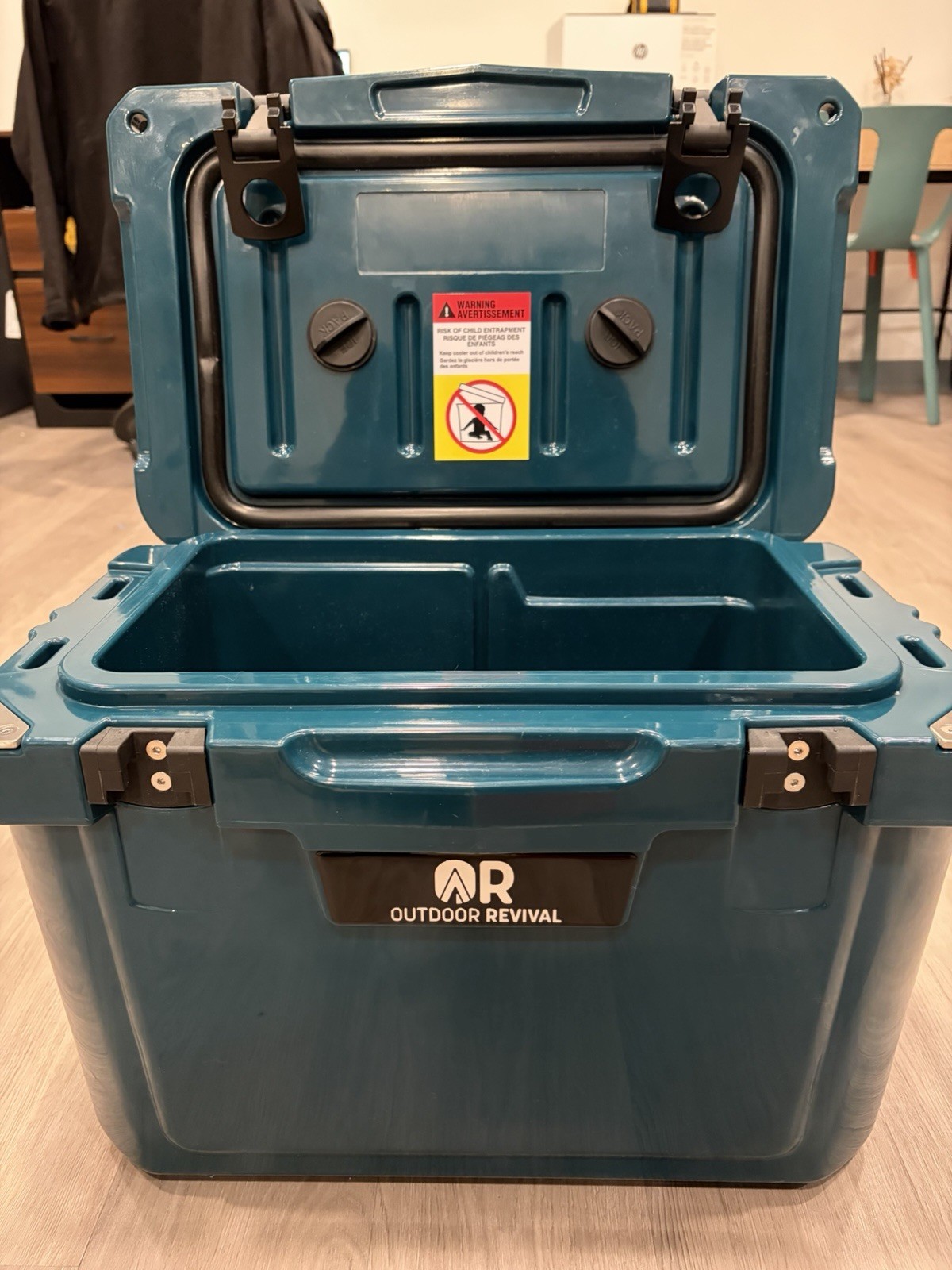 Outdoor Revival Teal Blue Rugged Cooler