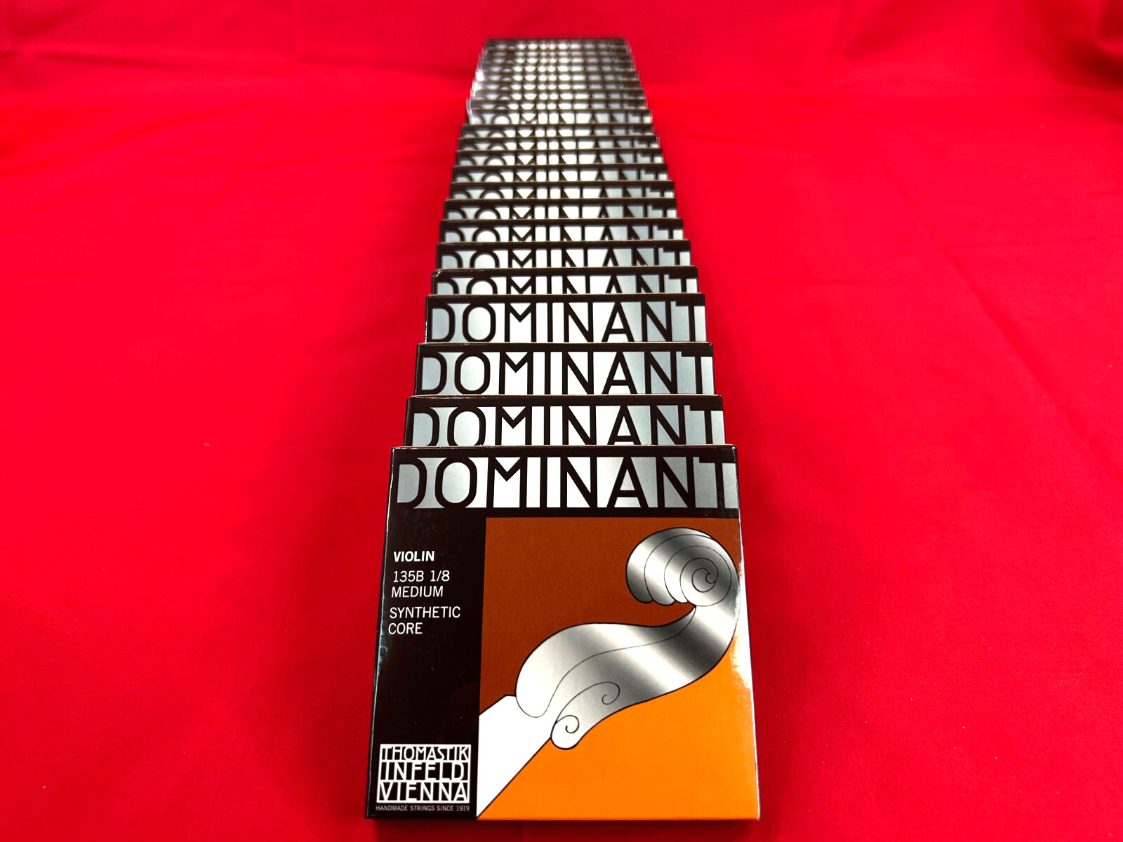 100% Authentic Thomastik Dominant 135B Violin String  Set 1/8  E Ball