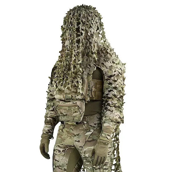Camouflage suit M-Tac Alder Multicam Sniper cape Viperhood 3D🇺🇦.