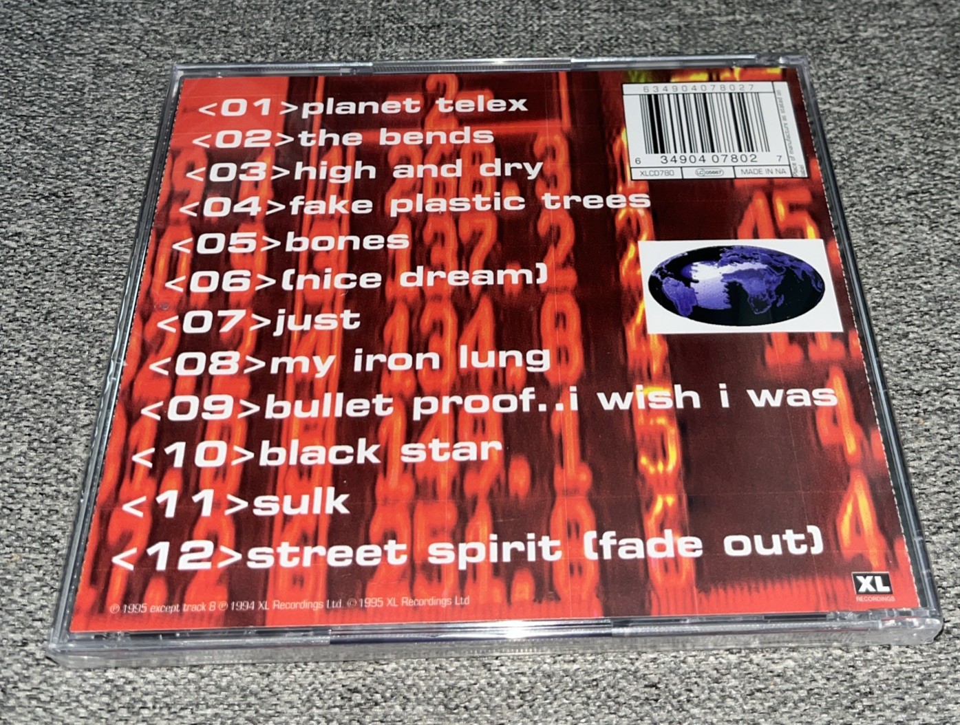 The Bends by Radiohead (CD, 2016)
