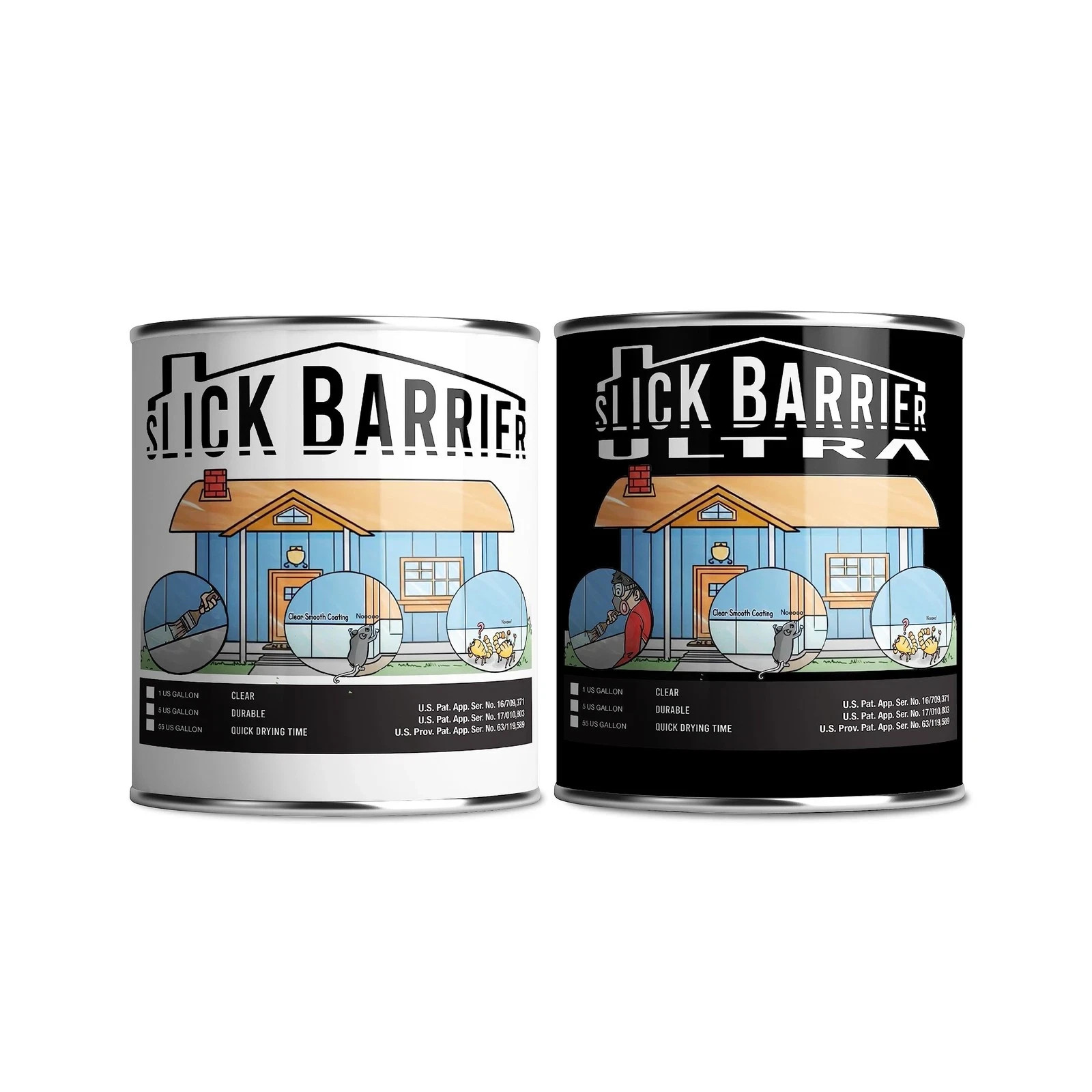 Slick-Barrier Home-Kit Ultimate Pest Control Solution for Insects/ Rodents