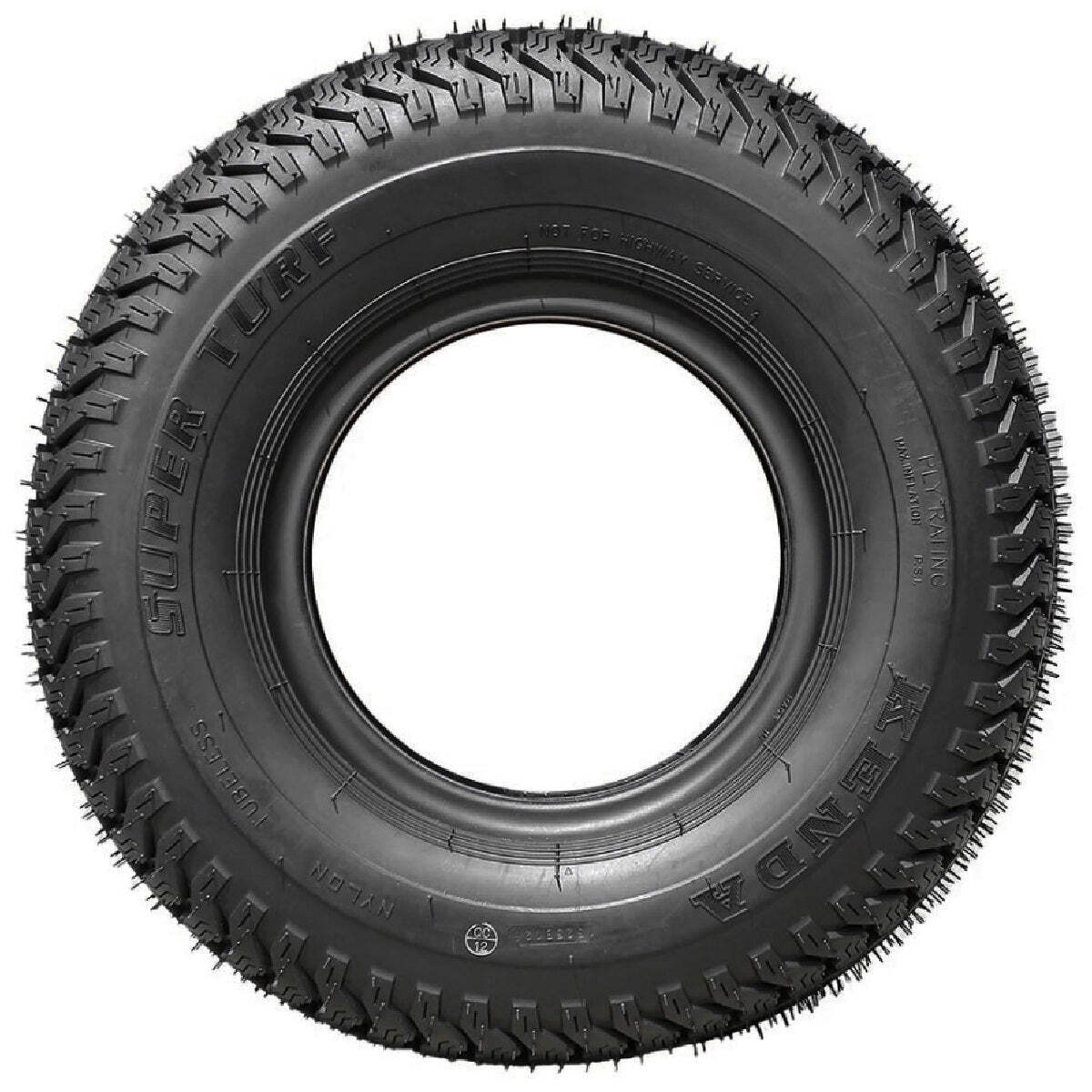 (2) Genuine OEM Kenda 24462004 Super Turf Tubeless Tire 20x10.00-8 6PR K500 6PLY