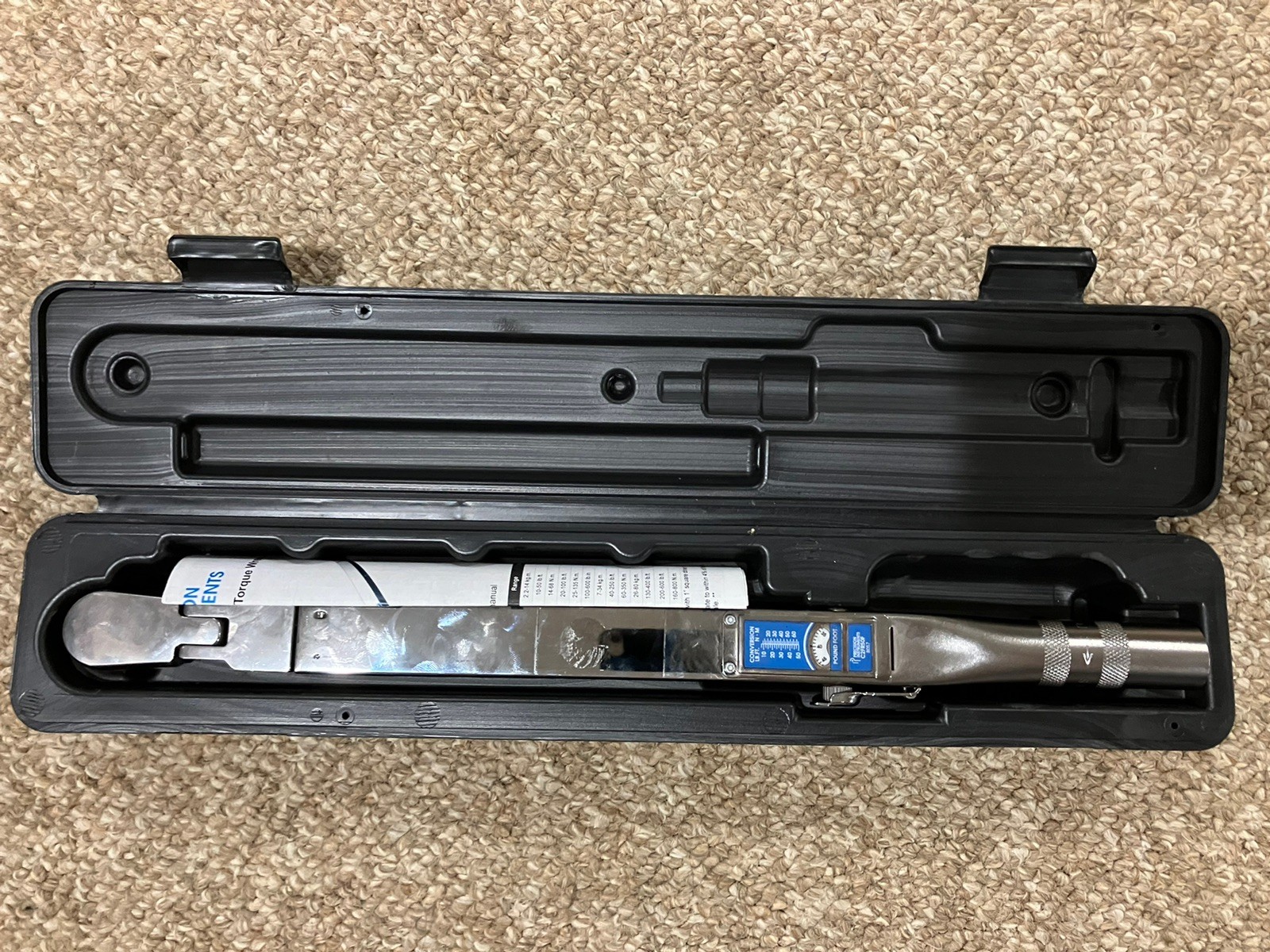 Precision Instruments C2FR50F Torque Wrench 3/8”