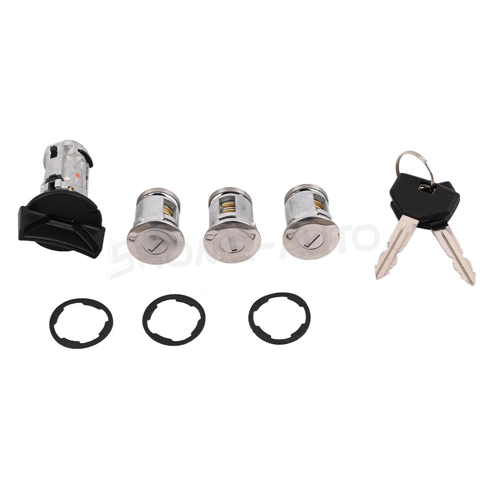 For 1991-1995 Jeep Cherokee Ignition Switch Cylinder & Door Lock Set