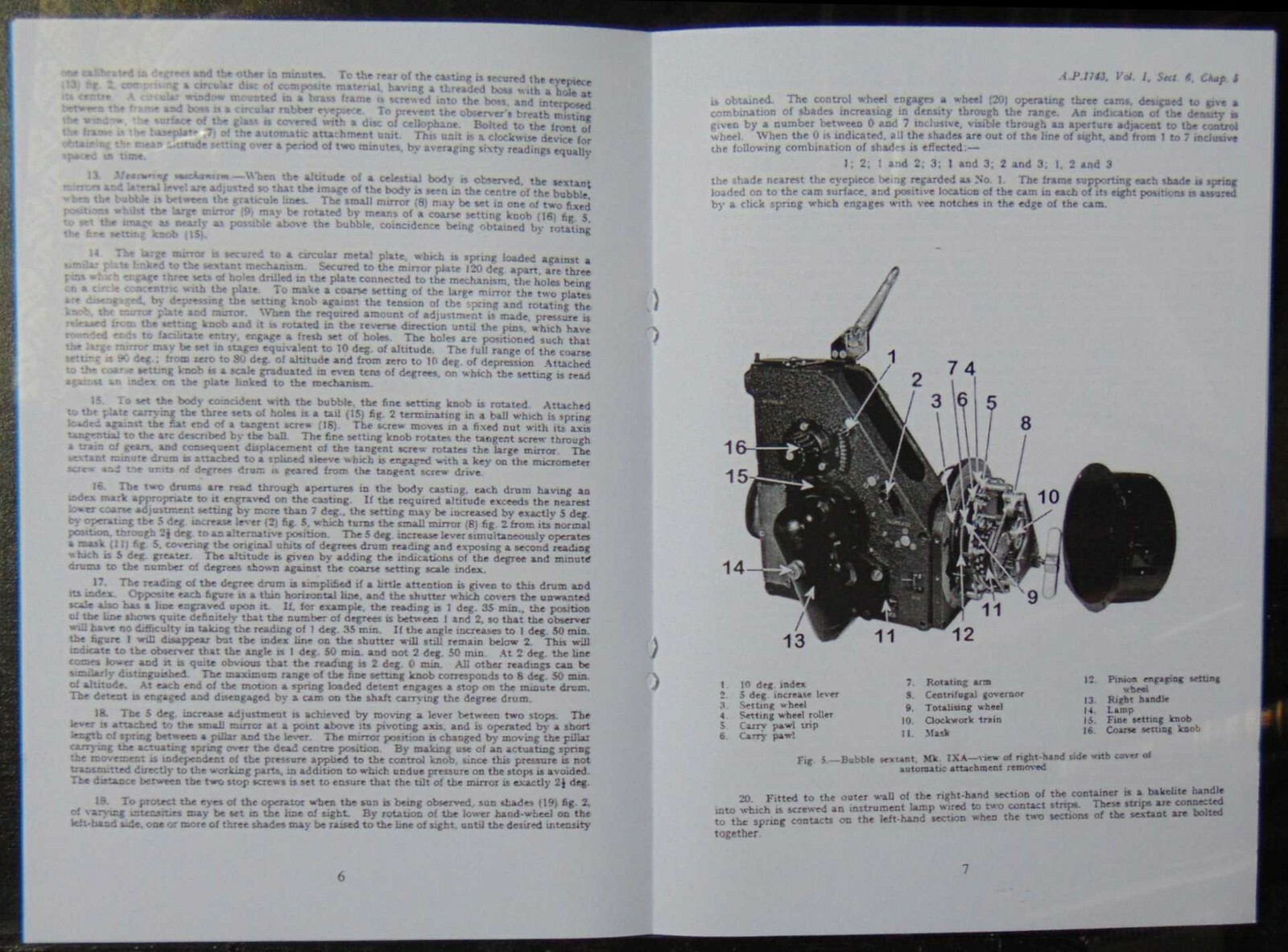 Bubble Sextants Mk IXA Technical details (10)