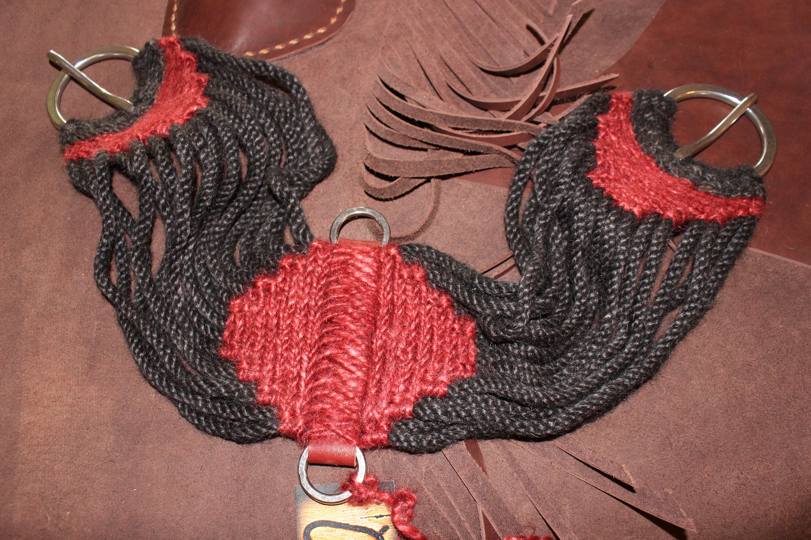 CINCH ~ GIRTH ~ CUSTOM~ Handmade 100% Mohair