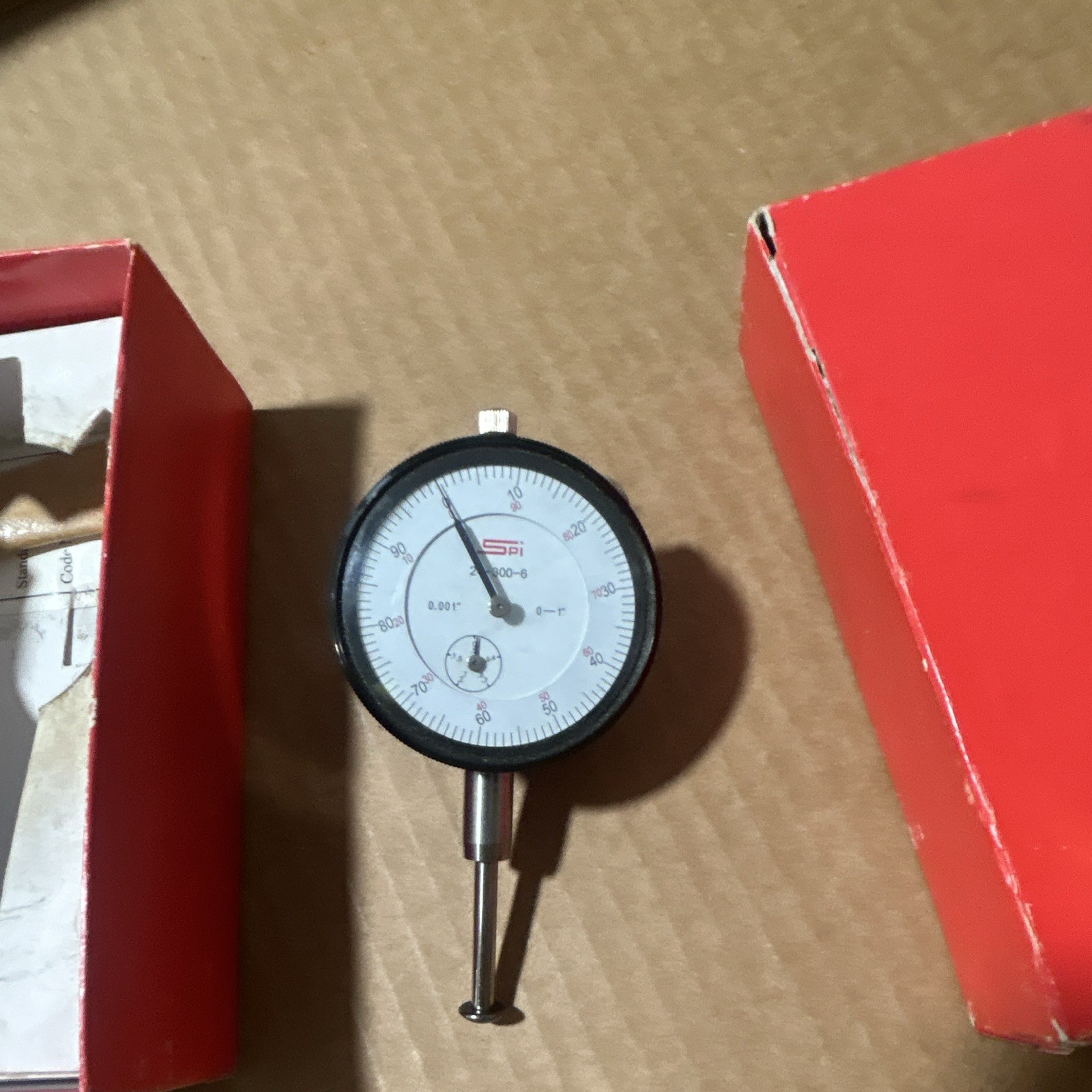SPI 300-6 Dial Indicator, AGD 2 0-100, Part #60648672  very good condition 1 ‘’