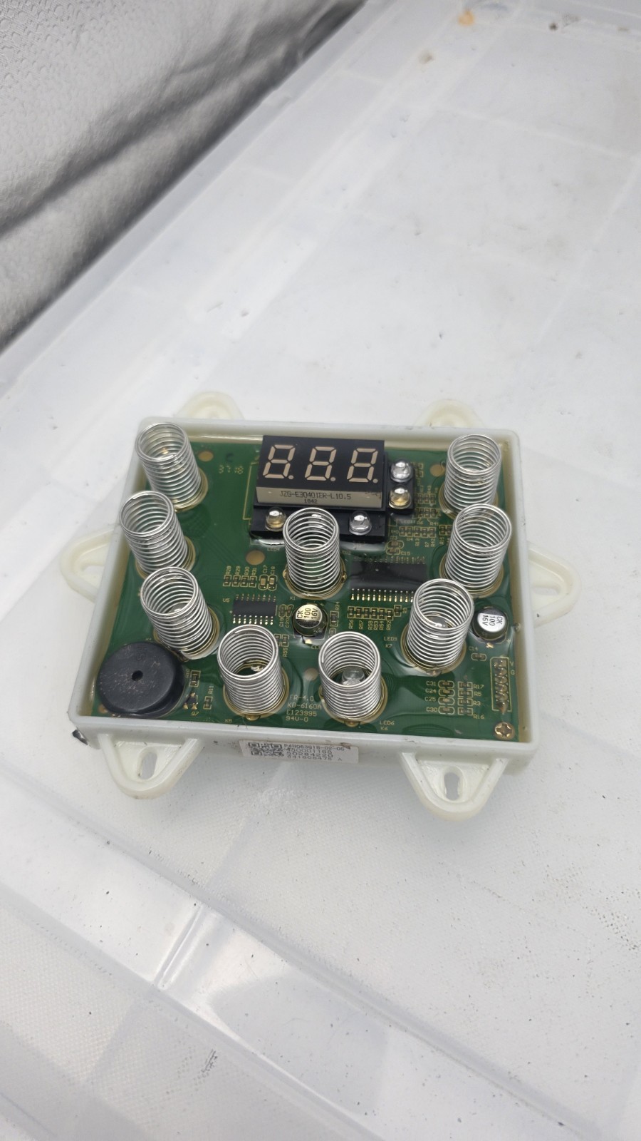 Layzspa egg pump LCD Screen control panel used