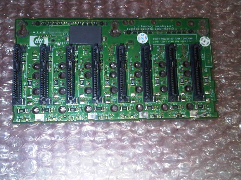 HP 449420-001 DL580 G5 SAS SATA 8 SLOT HARD DRIVE BACKPLANE BOARD CARD ADAPTER