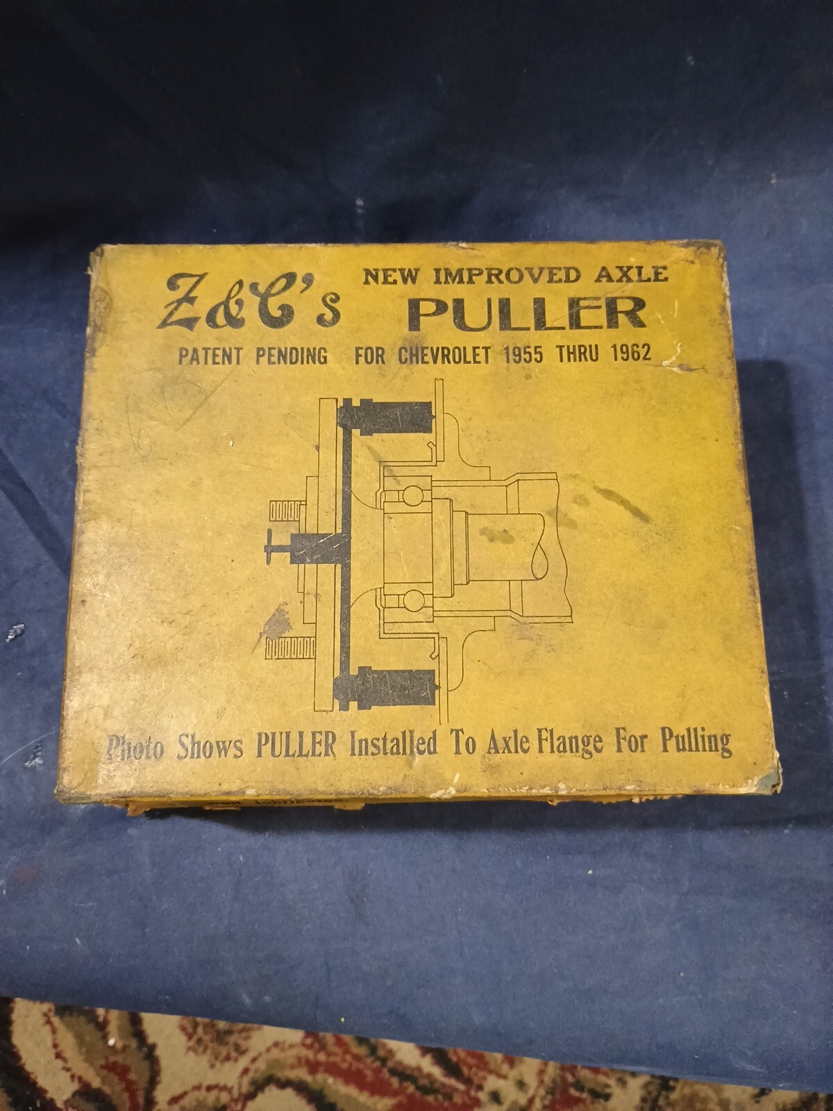 Vintage Zoerman And Clark Chevrolet Axle Puller 1955-1962