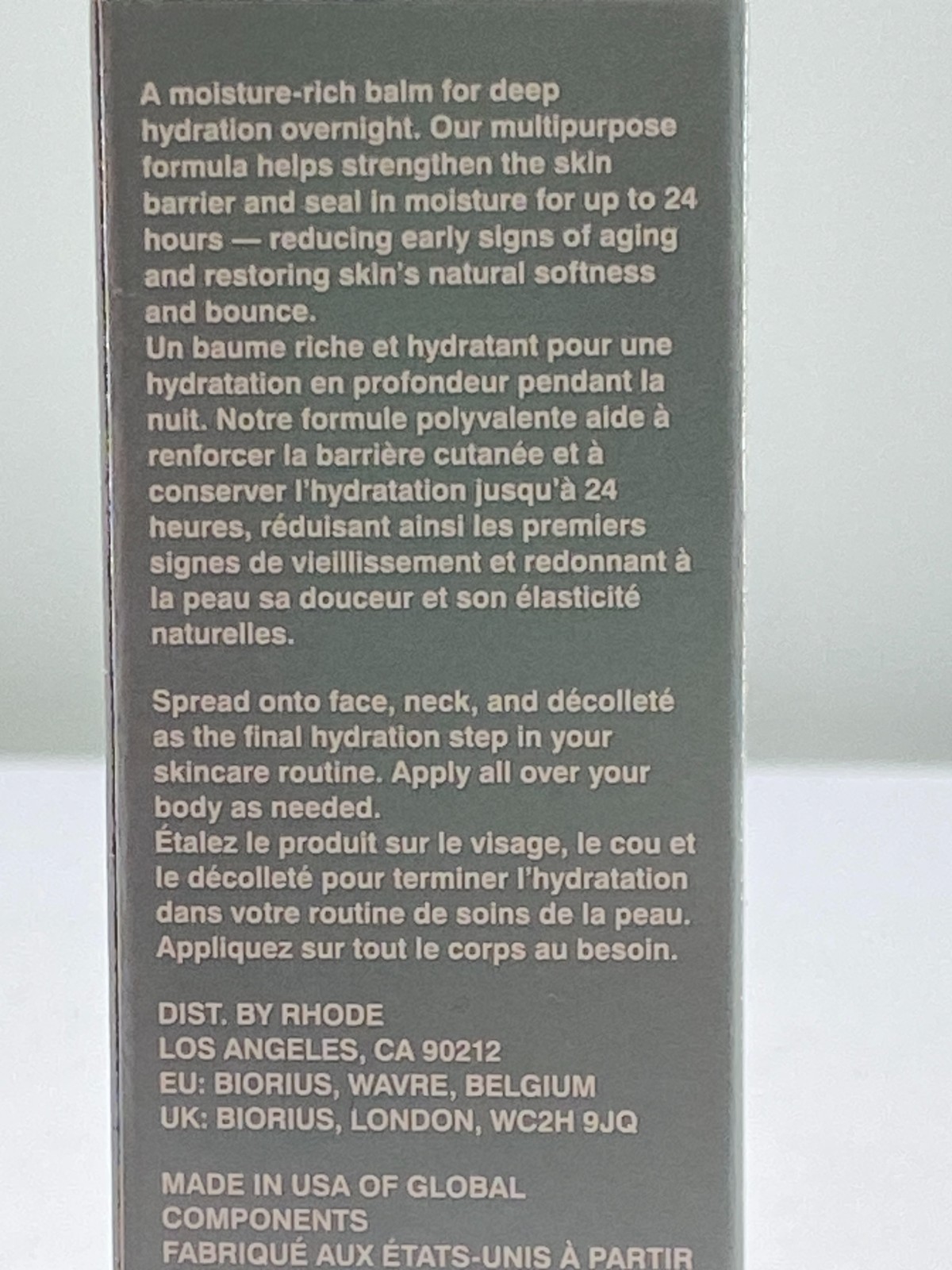 Rhode Barrier Butter Intensive Moisture Body Balm- .67OZ/20ML