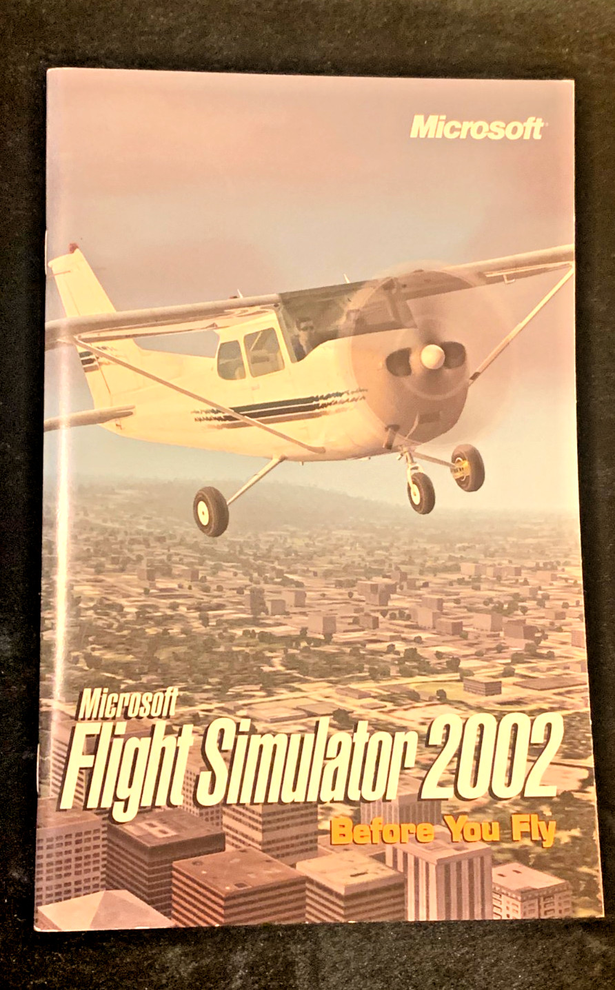 Microsoft Flight Simulator 2002 Before You Fly Guide-GUIDE only