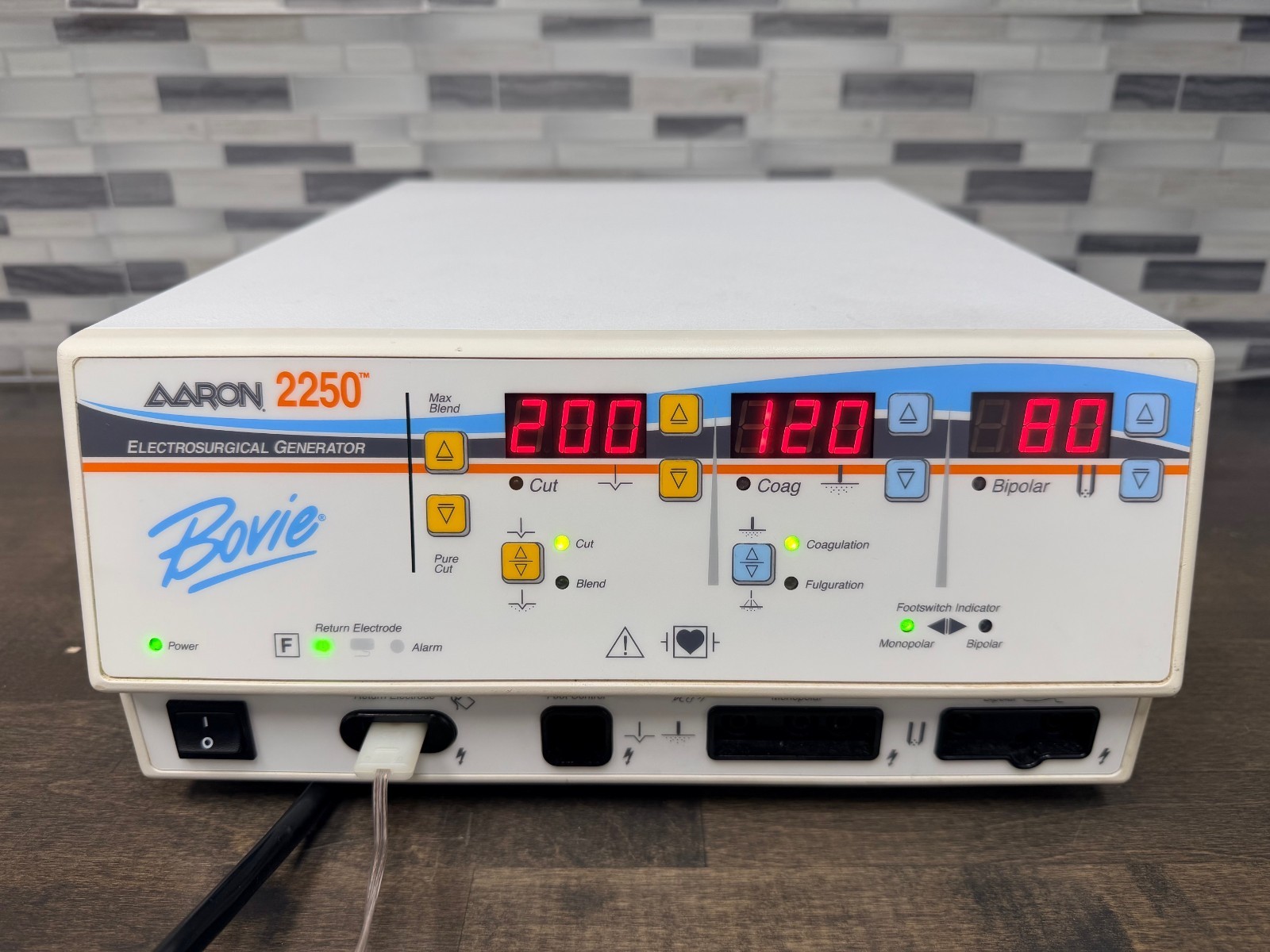 Aaron Bovie 2250 Electrosurgical Generator Unit w/ Footswitch, Clean & Tested!!!