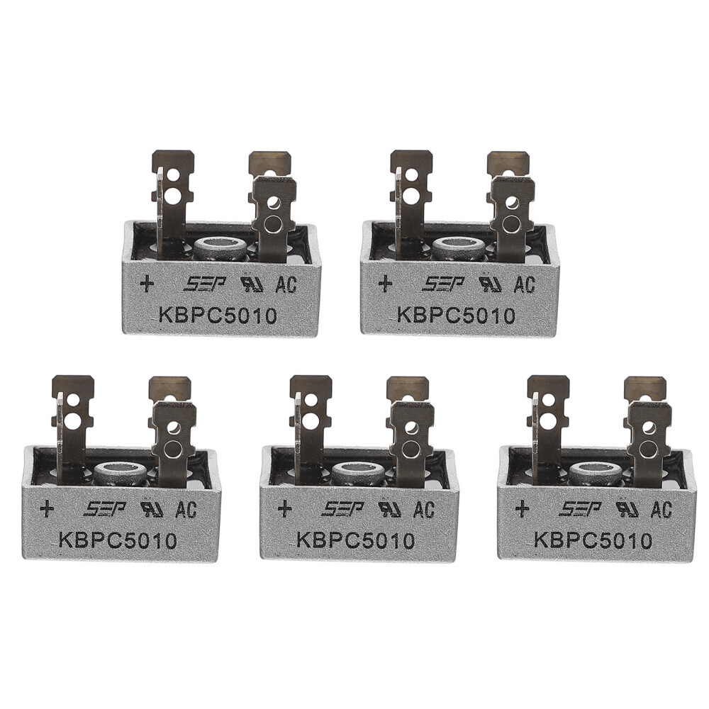 5 PCS bridge rectifier 1000V Rectifier Metal Case Rectifier Full Wave
