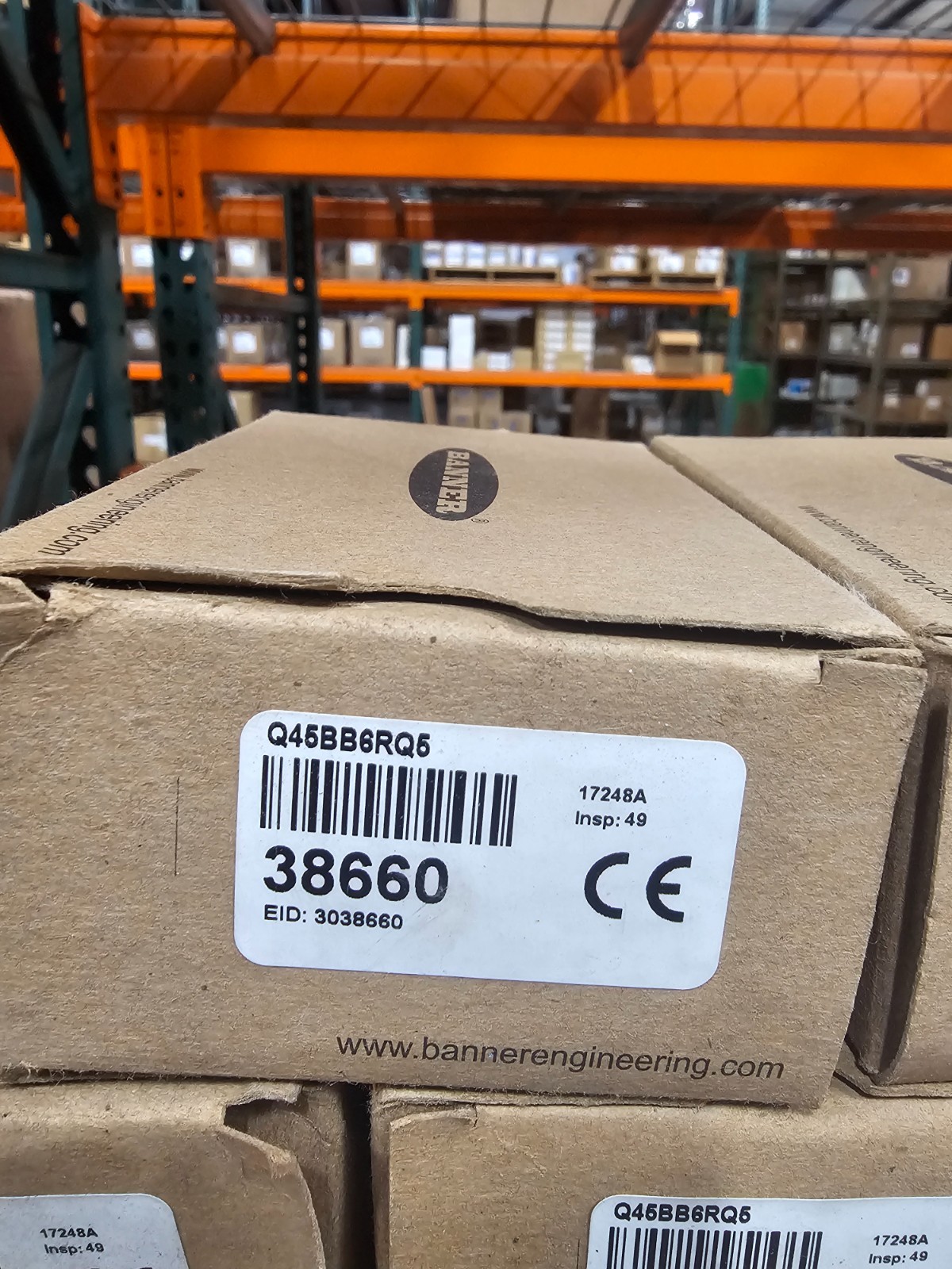 Banner Q45BB6RQ5 Q45 Series Rugged Rectangular Sensor 38660