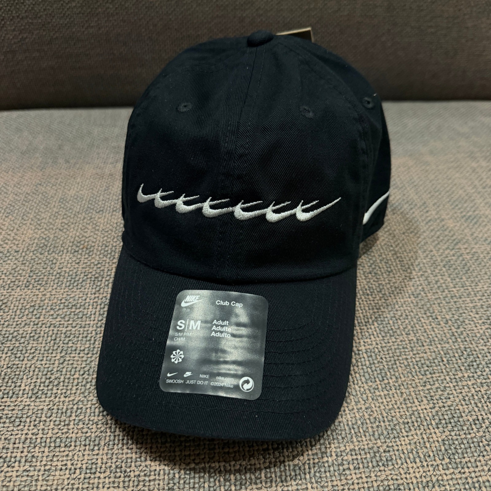 Nike x BTS Ball Cap Black Korea Exclusive Cap Hat FQ1361-010