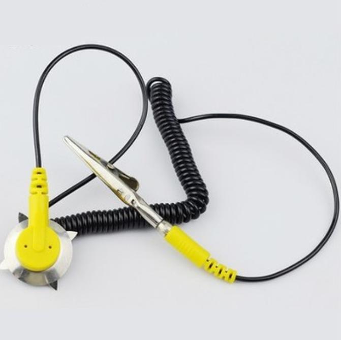 5 x Coil Cable Anti Static Mats Grounding Point Cord NEW