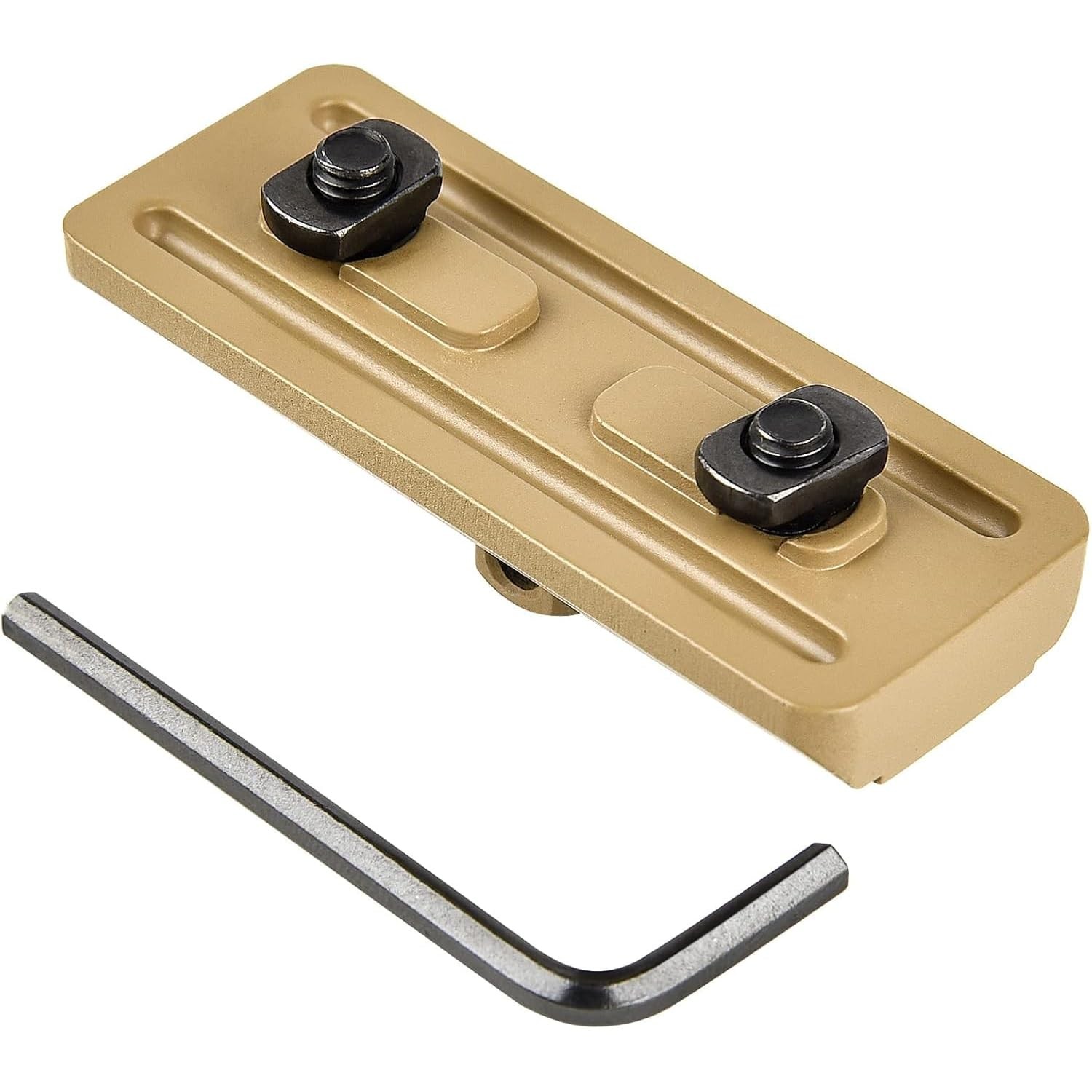 MRail Bipod Adapter Bipod Mount Sling Stud 4 TNuts 4 Screws and 1 Wrench Flat...