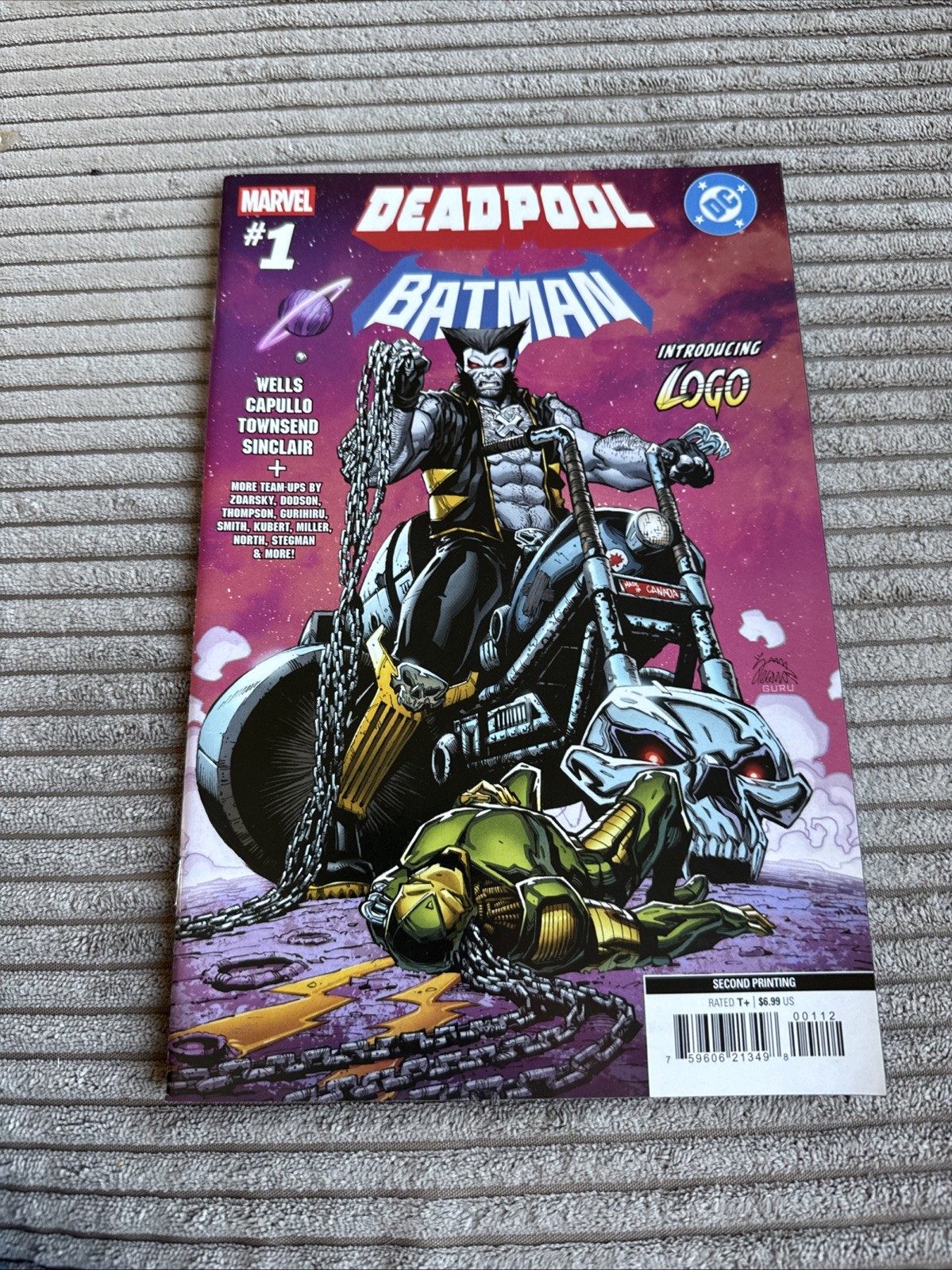 Marvel / DC: Deadpool / Batman #1 Second Printing-Ryan Stegman ( December 2025)