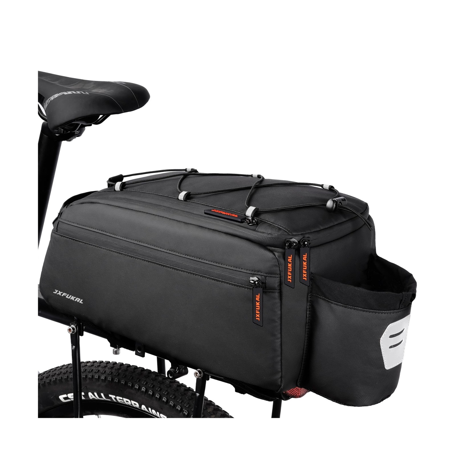 JXFUKAL Bike Bags for Bicycle Rear rack, 13L Supportive Bike Ra... FAST USA SHIP
