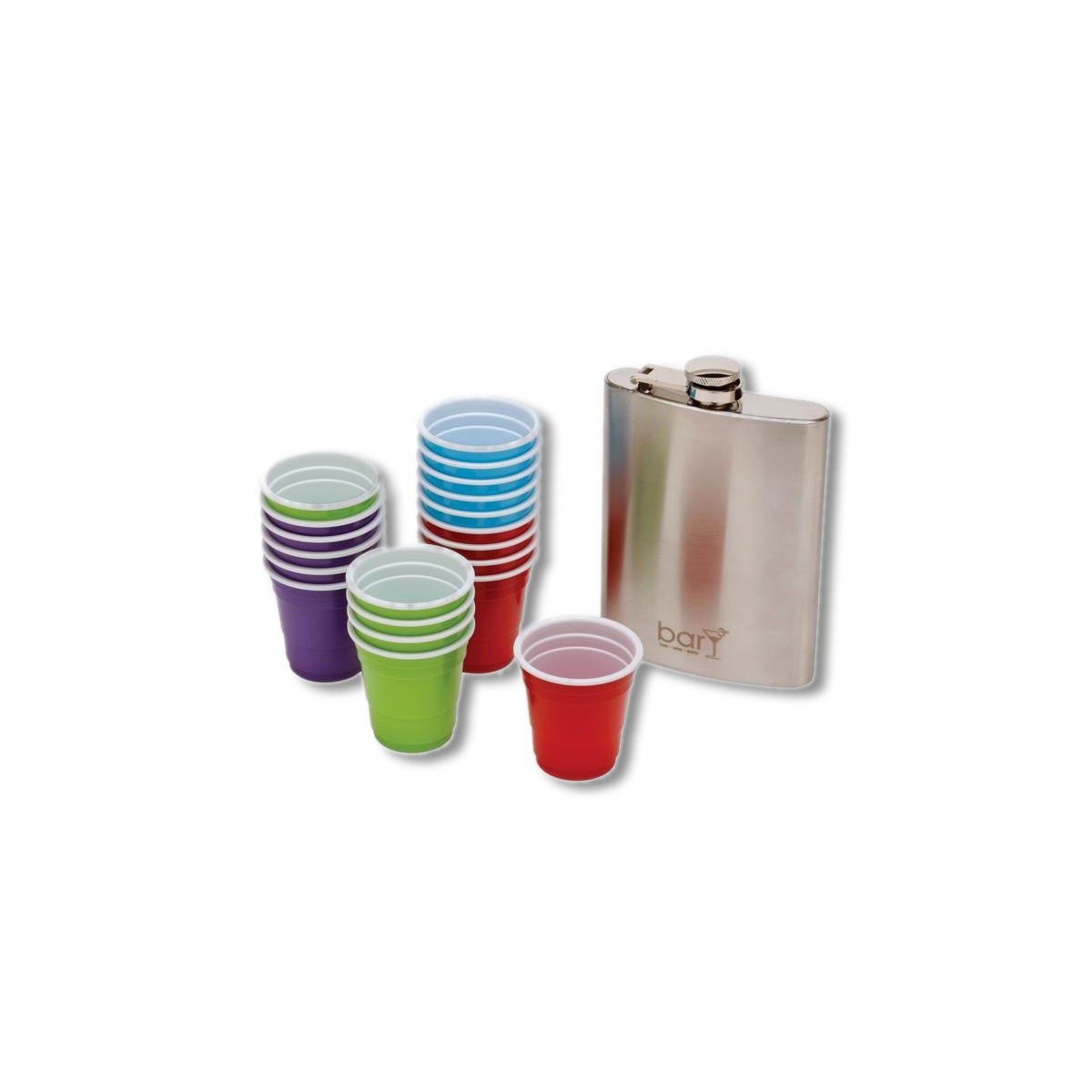 KOLORAE Shot Glass Disposable Polypropylene Assorted KOL-0247