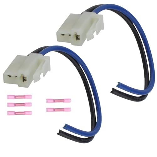 -Pin Universal Electric Cooling Fan Terminal Pigtail Plug Wire Harness 2