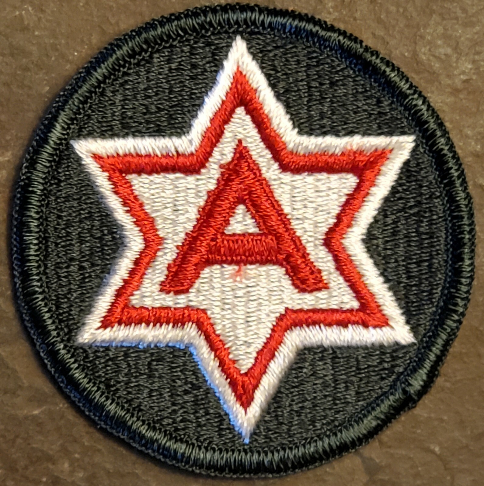 US ARMY 6th / SIXTH ARMY (THEATER) MILITARY PATCH SOUTHERN COMMAND SAM HOUSTON