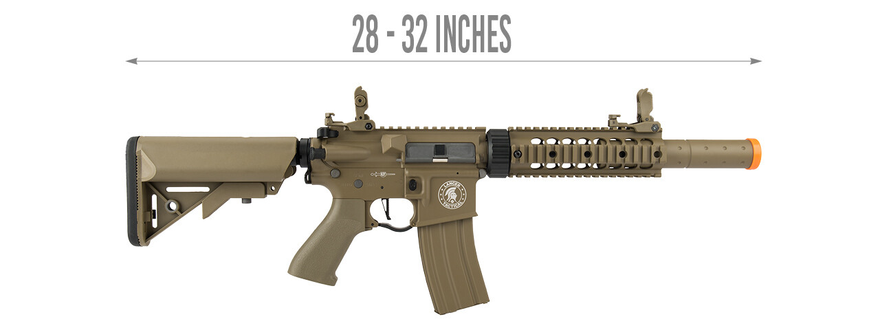 Lancer Tactical Airsoft Rifle Gun M4 SD 330 - 349 FPS Proline Series 7" Rail Ai