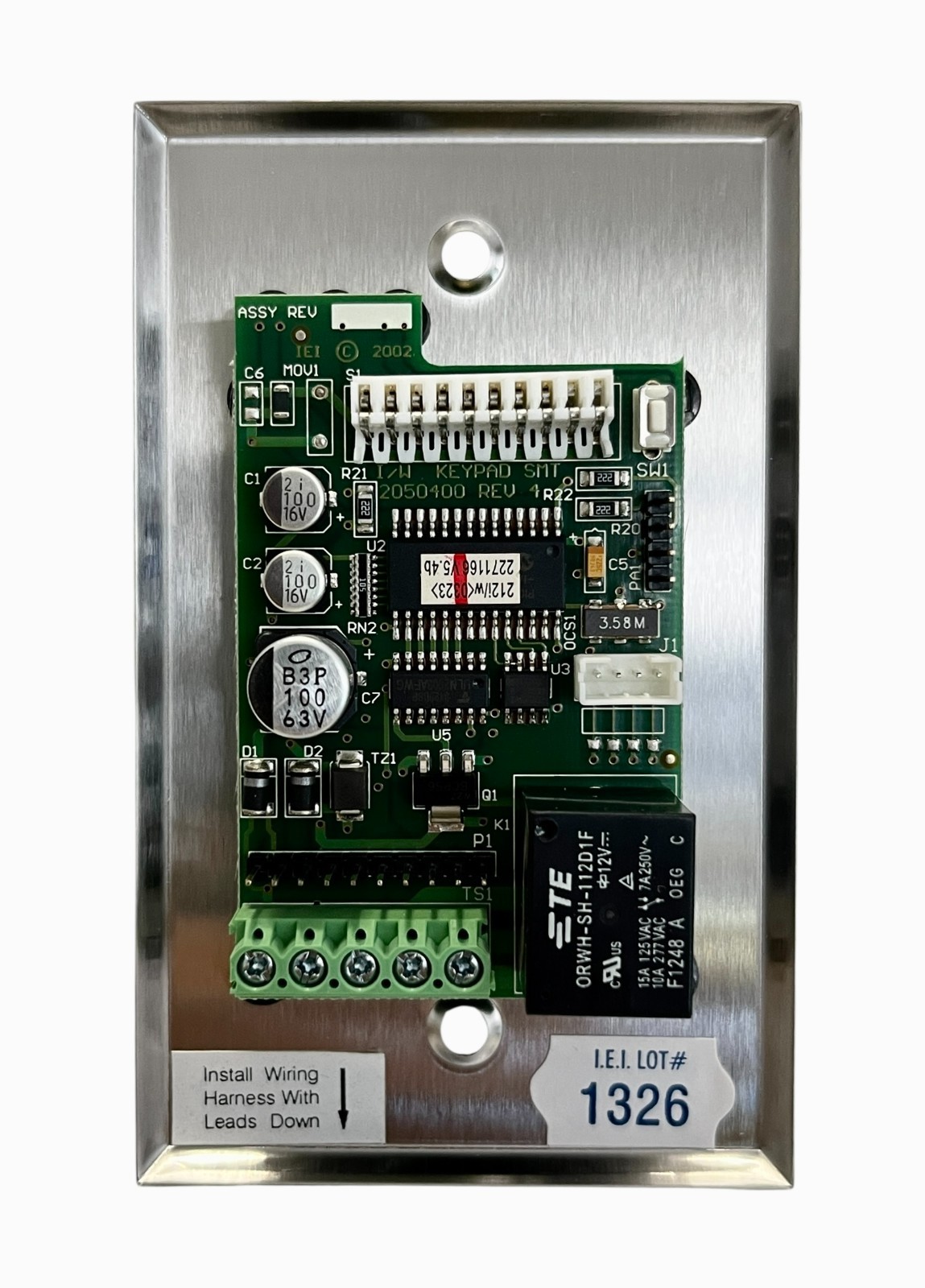 Linear Door Gard 212i Flush Mount Digital Keypad