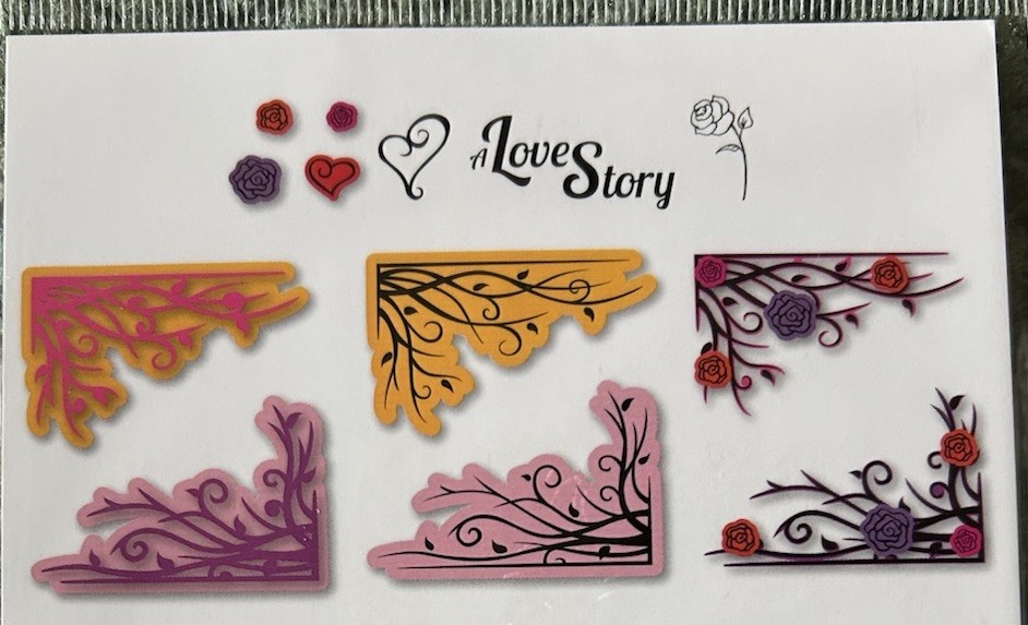 “Romeo” 17 Piece Die And Stamp Set By Scrapbooking Made Simple